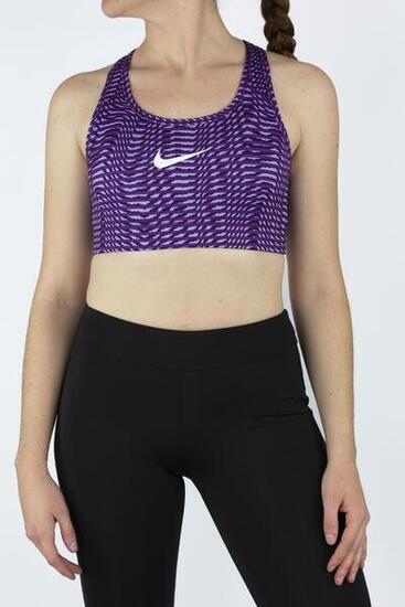 Nike Sujetador Deportivo Victory Compression Lqfrm Morado Mujer