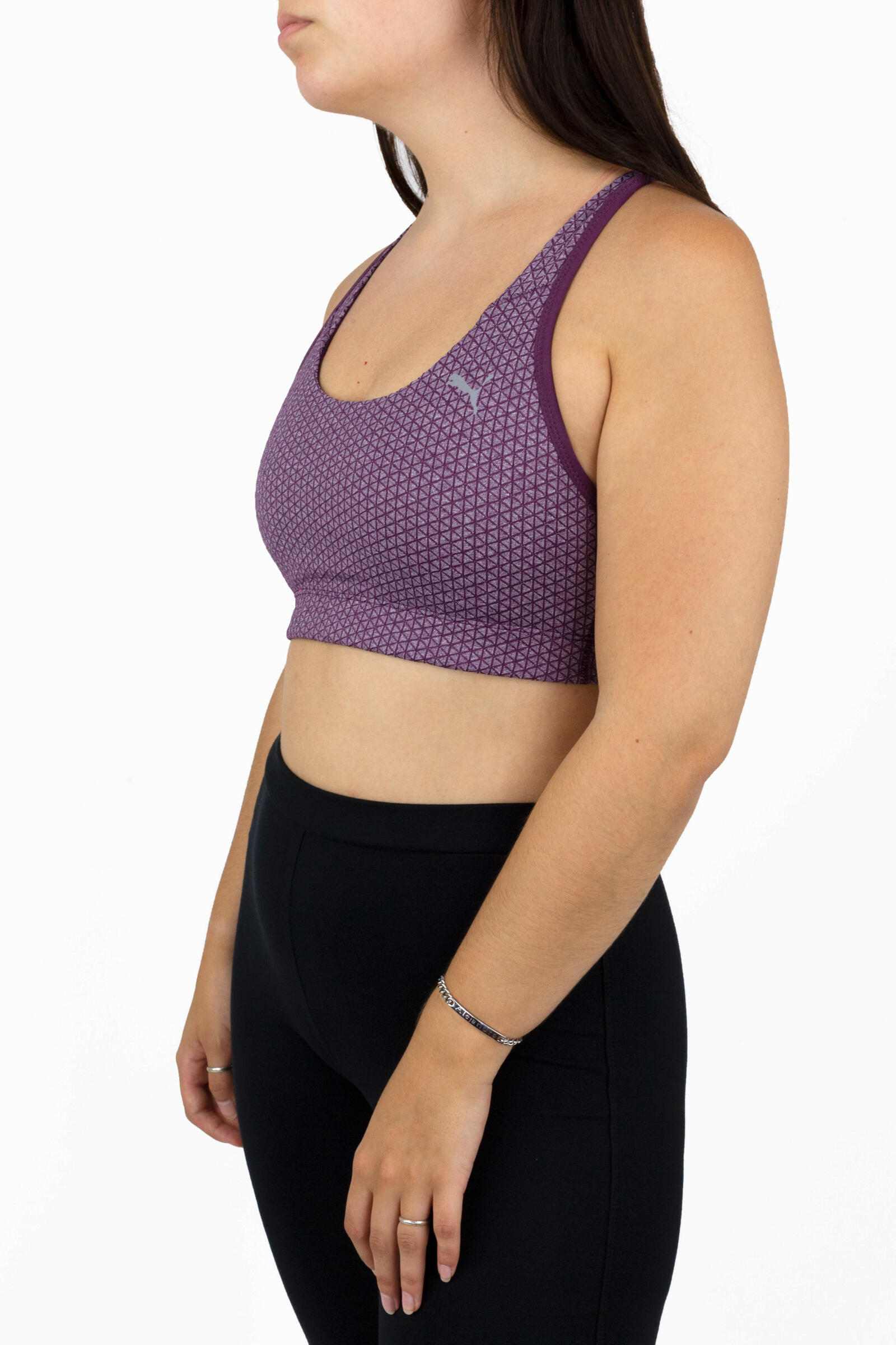 Puma Sujetador Deportivo Essencial Morado 2/3