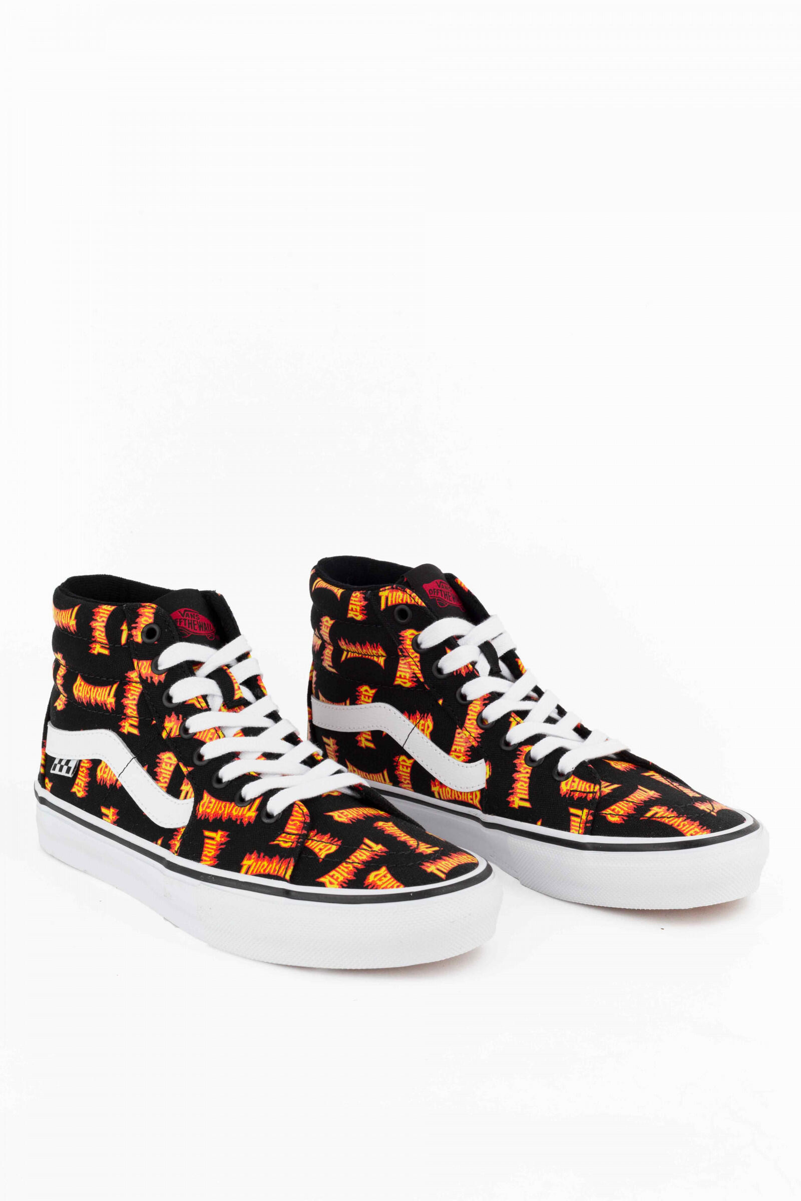 Vans Zapatillas Skate Sk8-hi Vans X Thrasher Negro 3/5