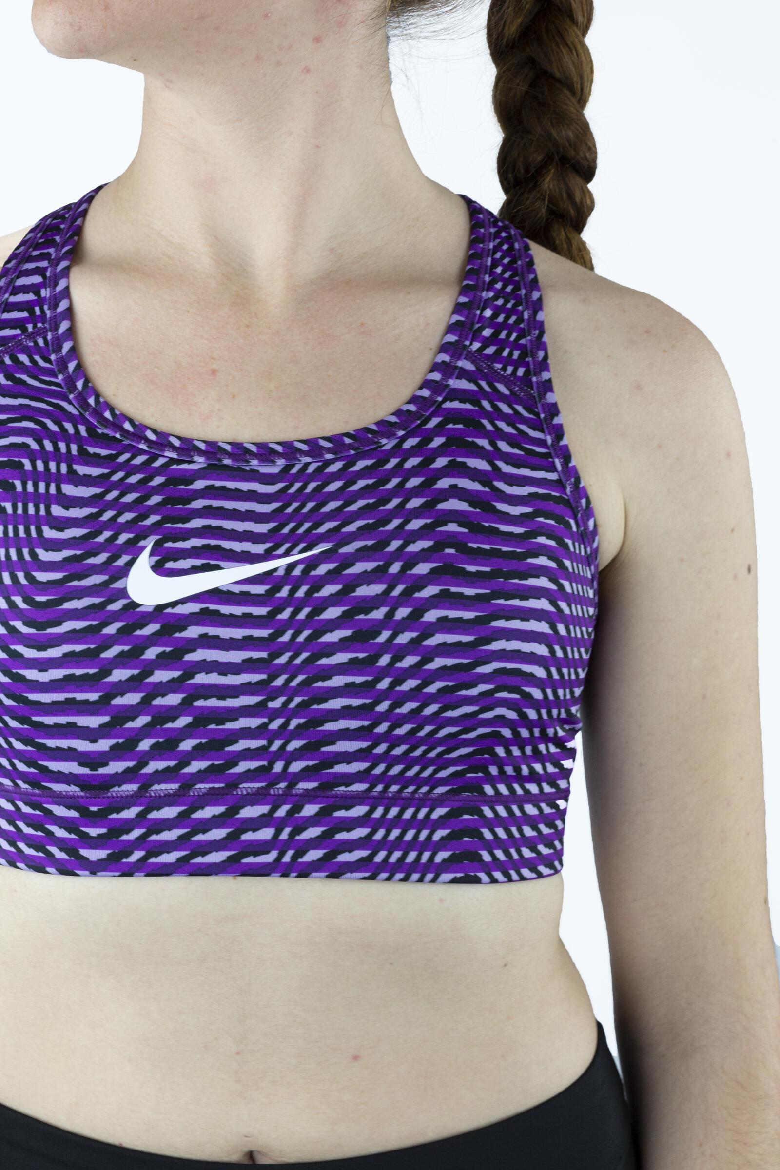 Nike Sujetador Deportivo Victory Compression Lqfrm Morado 4/4