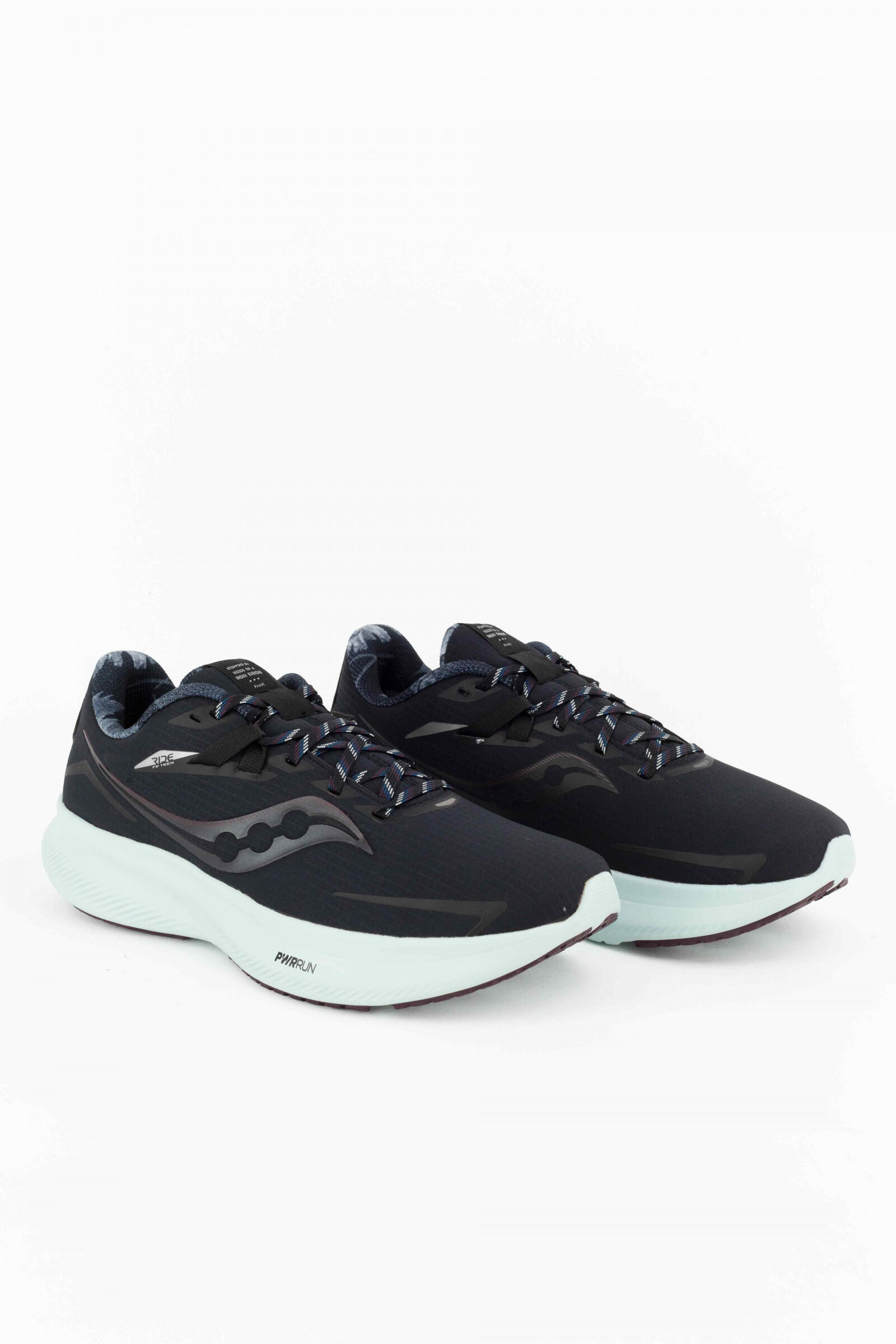 Saucony Zapatillas Deportivas Ride Negro 3/4