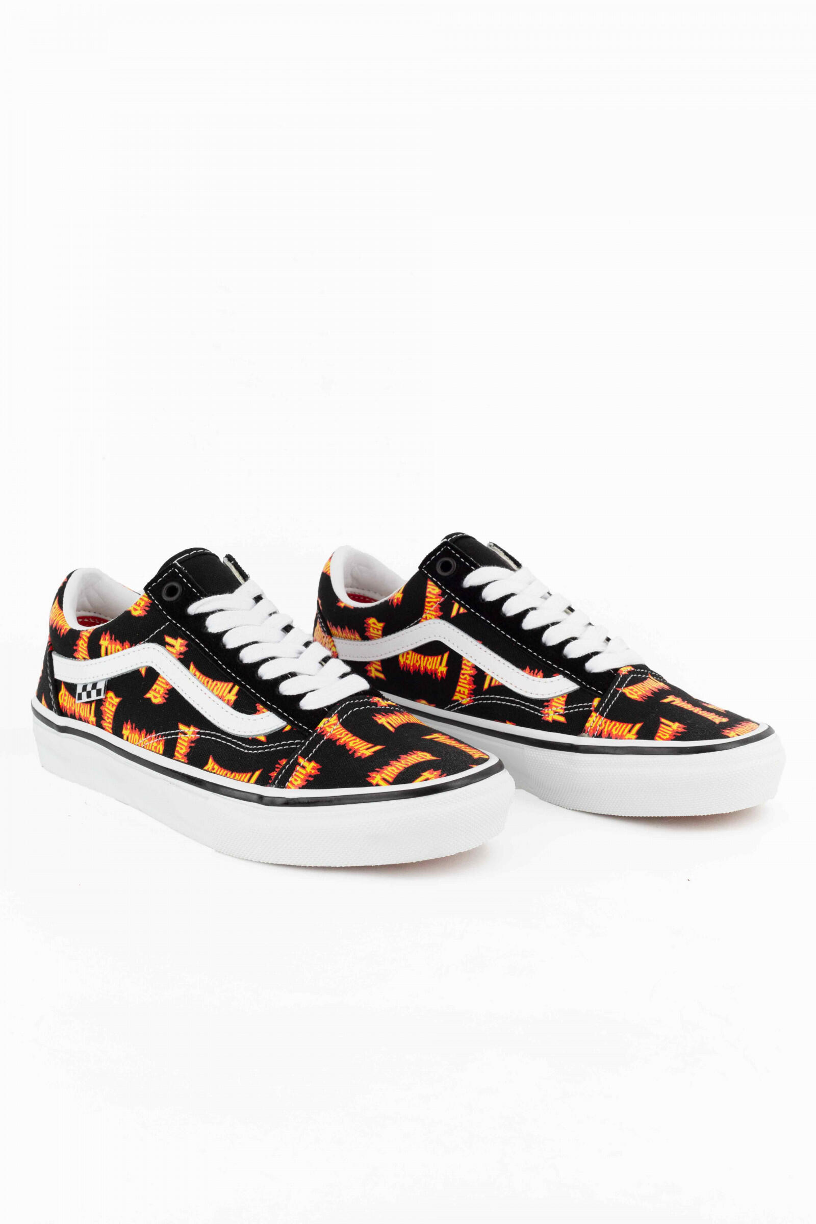 Vans Zapatillas Skate Old Skool Vans X Thrasher Negro 3/5