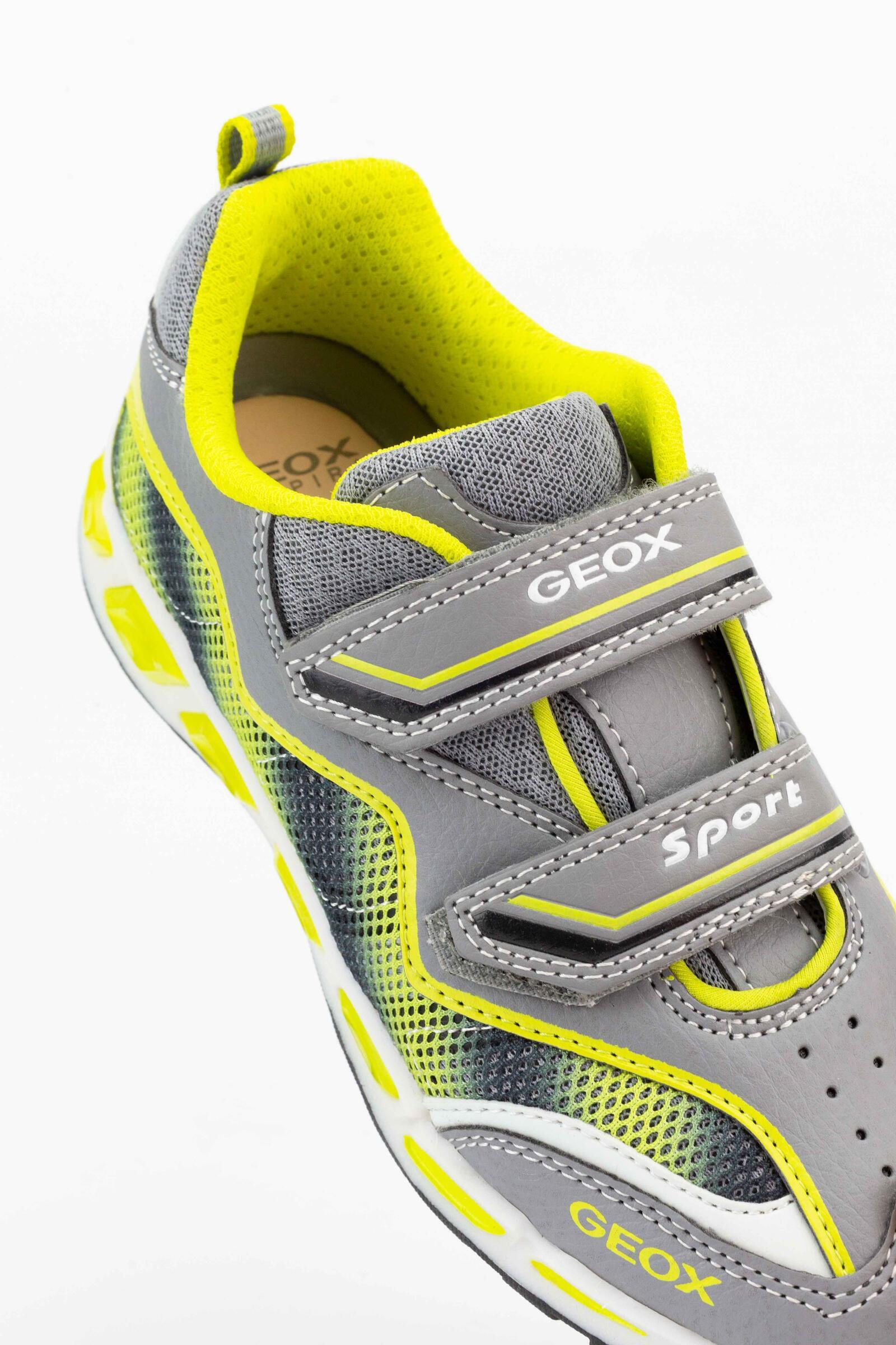 Geox Zapatillas Deportivas Shuttle B. Gris/amarillo 4/4