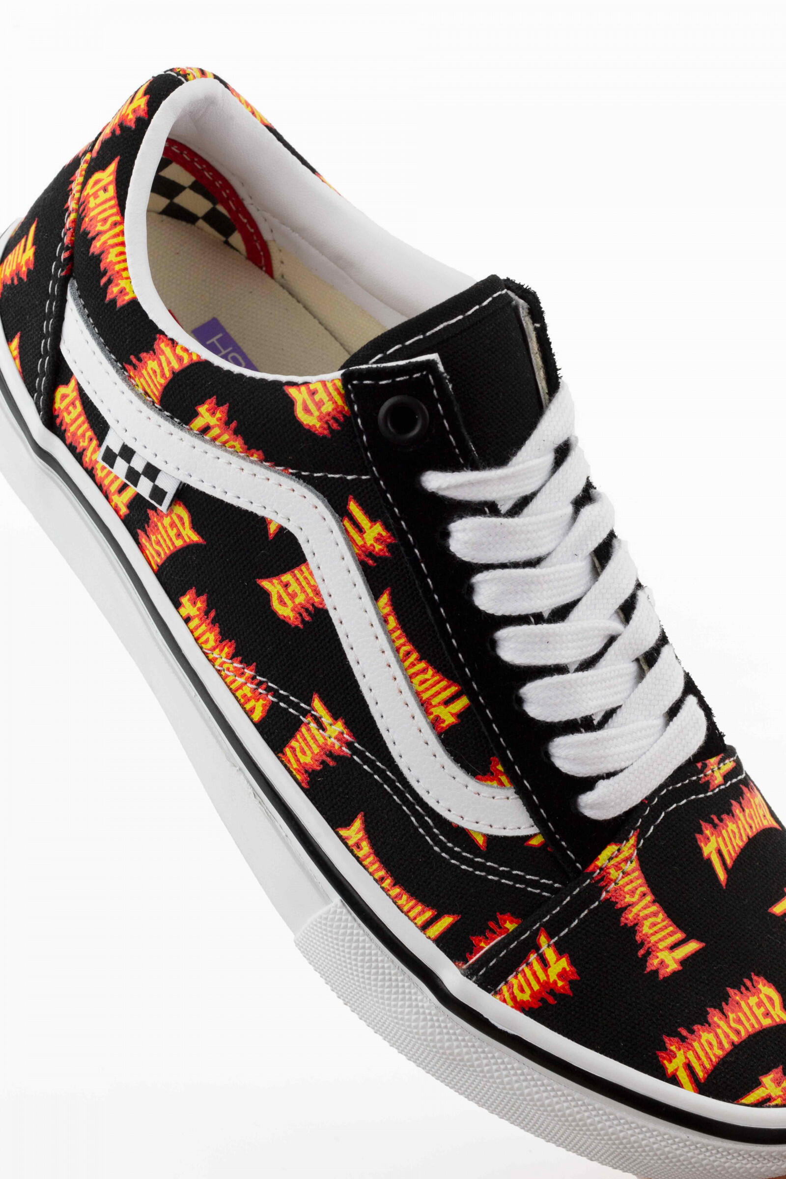 Vans Zapatillas Skate Old Skool Vans X Thrasher Negro 5/5