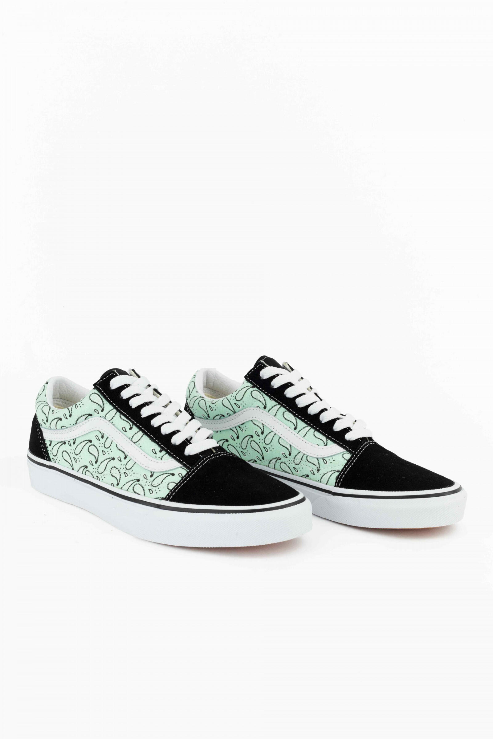 Vans Zapatillas Old Skool Verde/negro 3/4