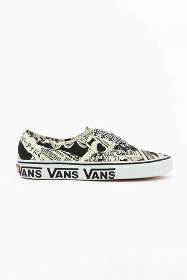 Vans Zapatillas Authentic Collage Blanco/negro Hombre