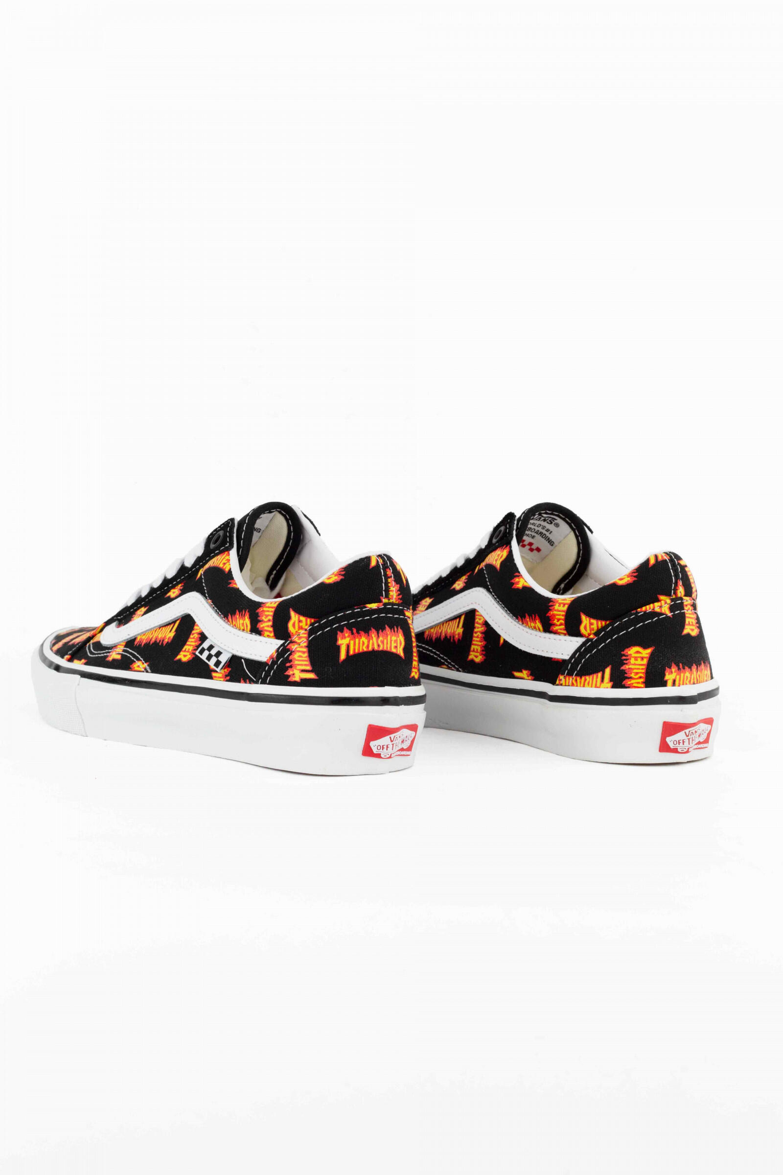 Vans Zapatillas Skate Old Skool Vans X Thrasher Negro 4/5