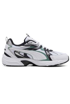 Zapatillas Milenio Tech PUMA White Black Silver Metallic