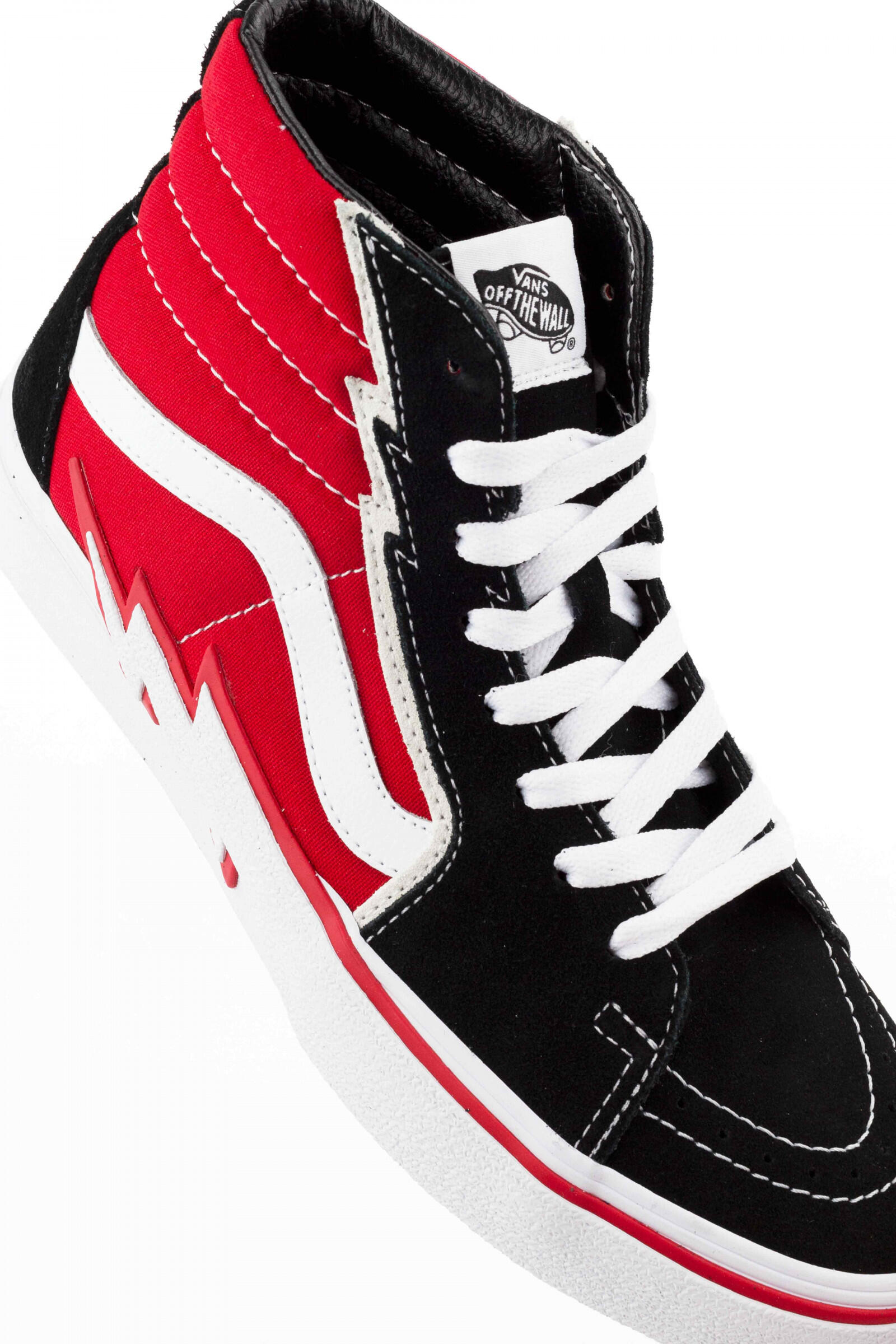 Vans Zapatillas Sk8-hi Bolt Rojo/negro 5/5