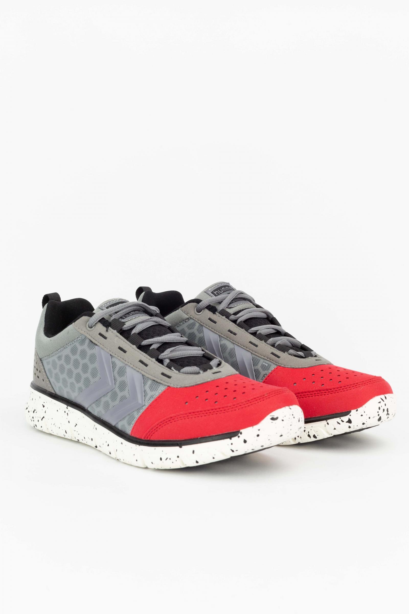Hummel Zapatillas Deportivas Crosslite Q Gris/rojo 3/4