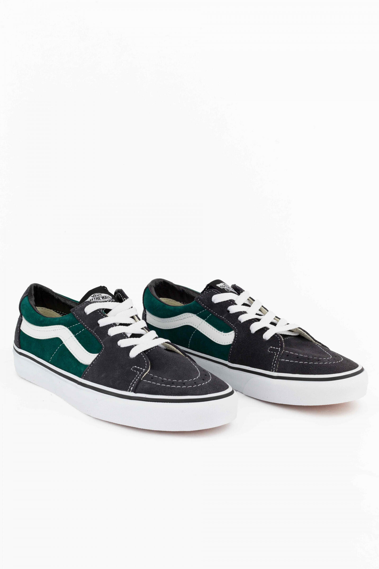 Vans Zapatillas Sk8-low Gris/verde 3/4