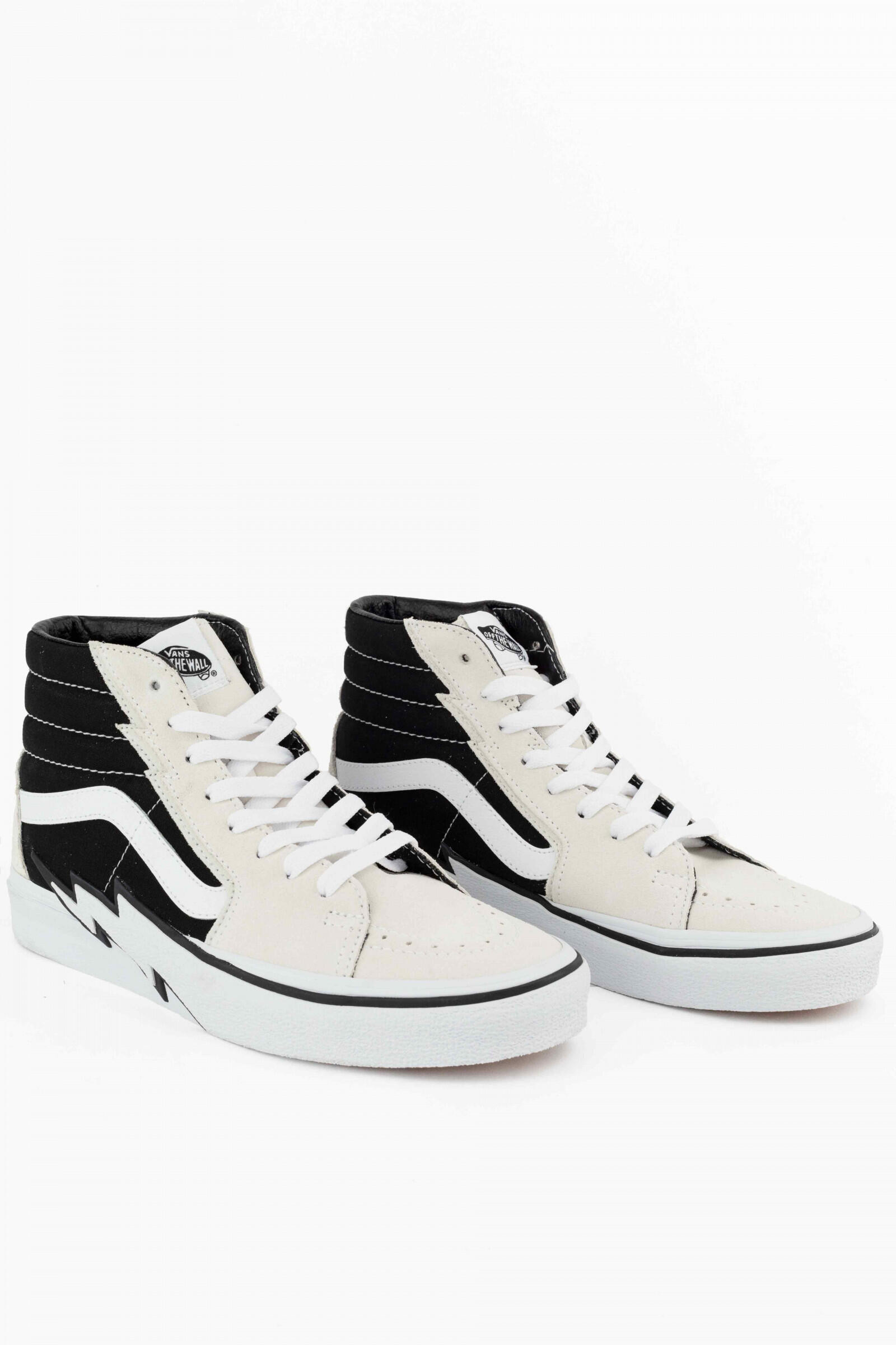 Vans Zapatillas Sk8-hi Bolt Blanco/negro 3/4