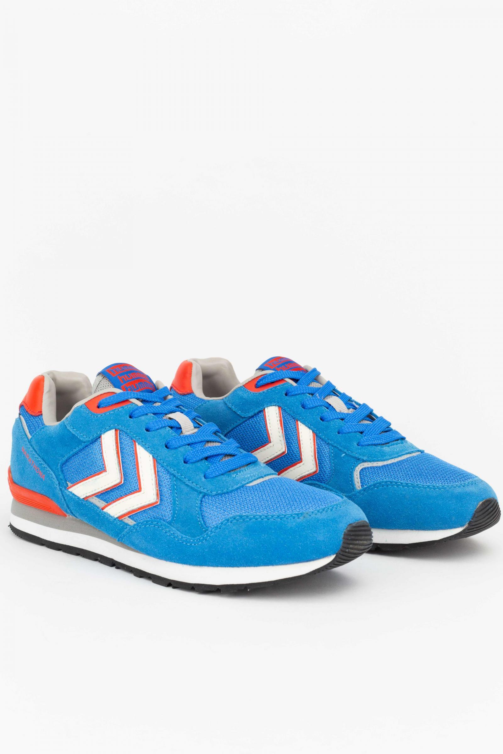 Hummel Zapatillas Deportivas Marathona Low Azul 3/4