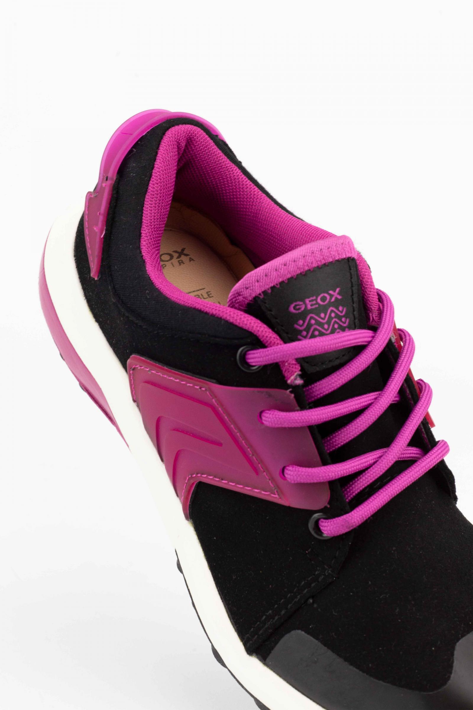 Geox Zapatillas Deportivas J Asteroid Girl B Negro/fucsia 4/4