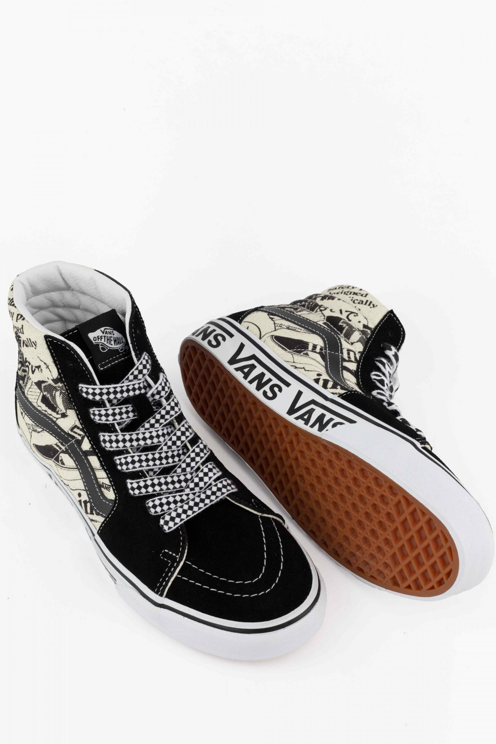 Vans Zapatillas Sk8-hi Negro/blanco 4/4