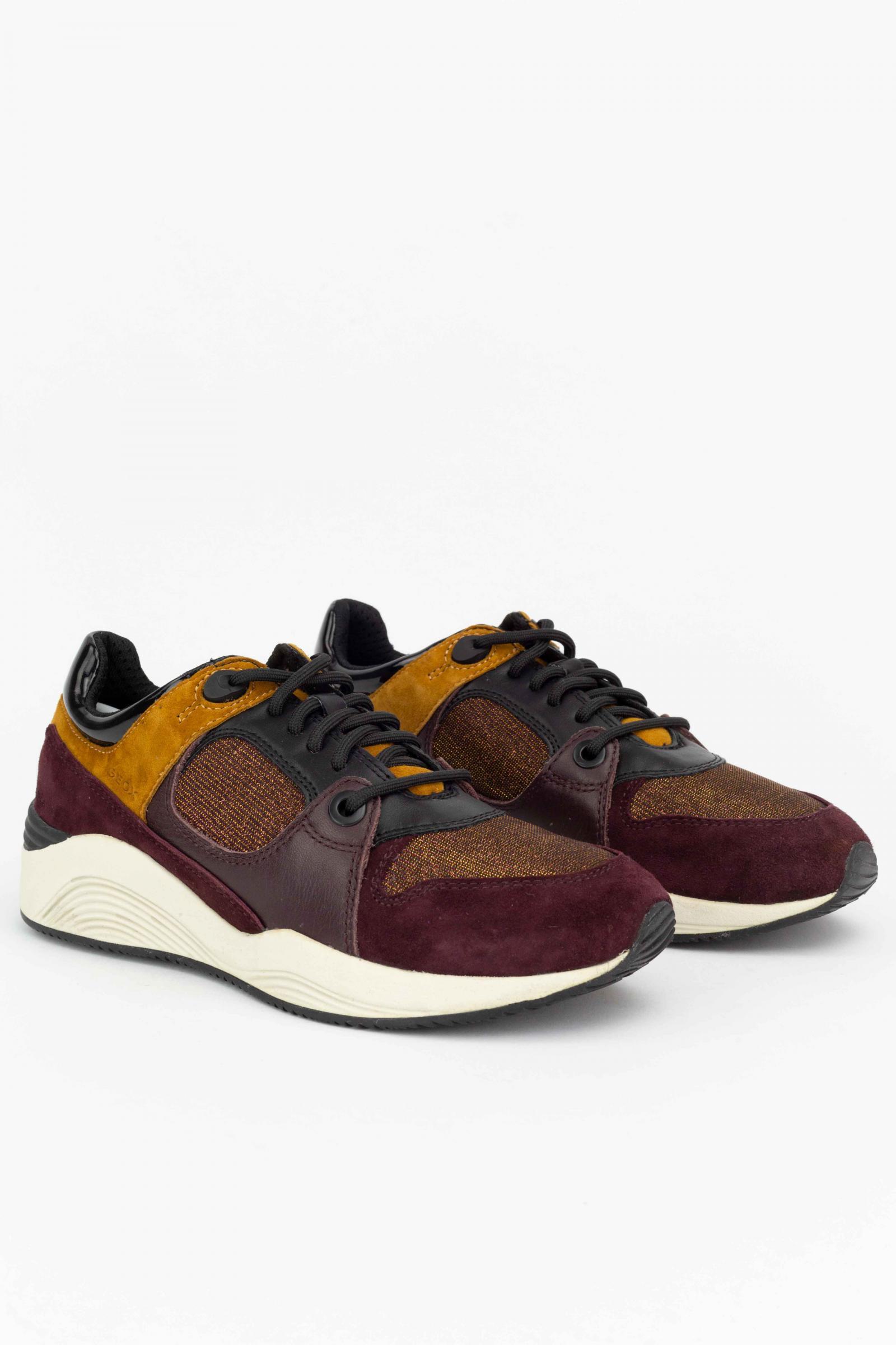 Geox Zapatillas Deportivas D Omaya A Marrón 3/4