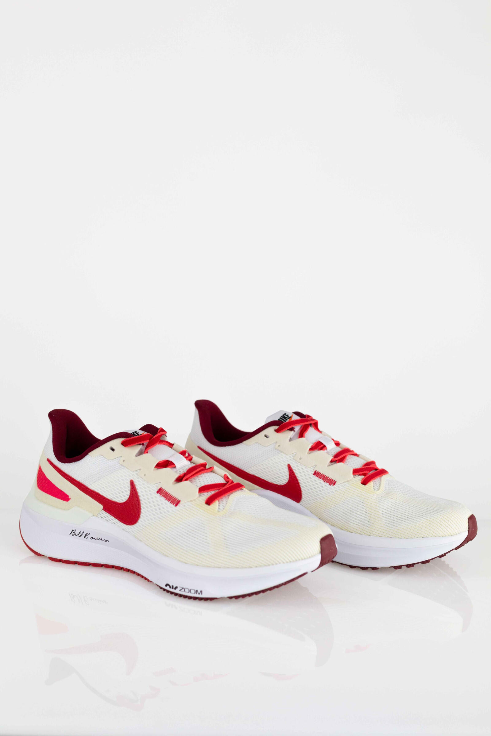 Nike Zapatillas De Running Air Zoom Structure 25 Premium Blanco/rojo 3/4
