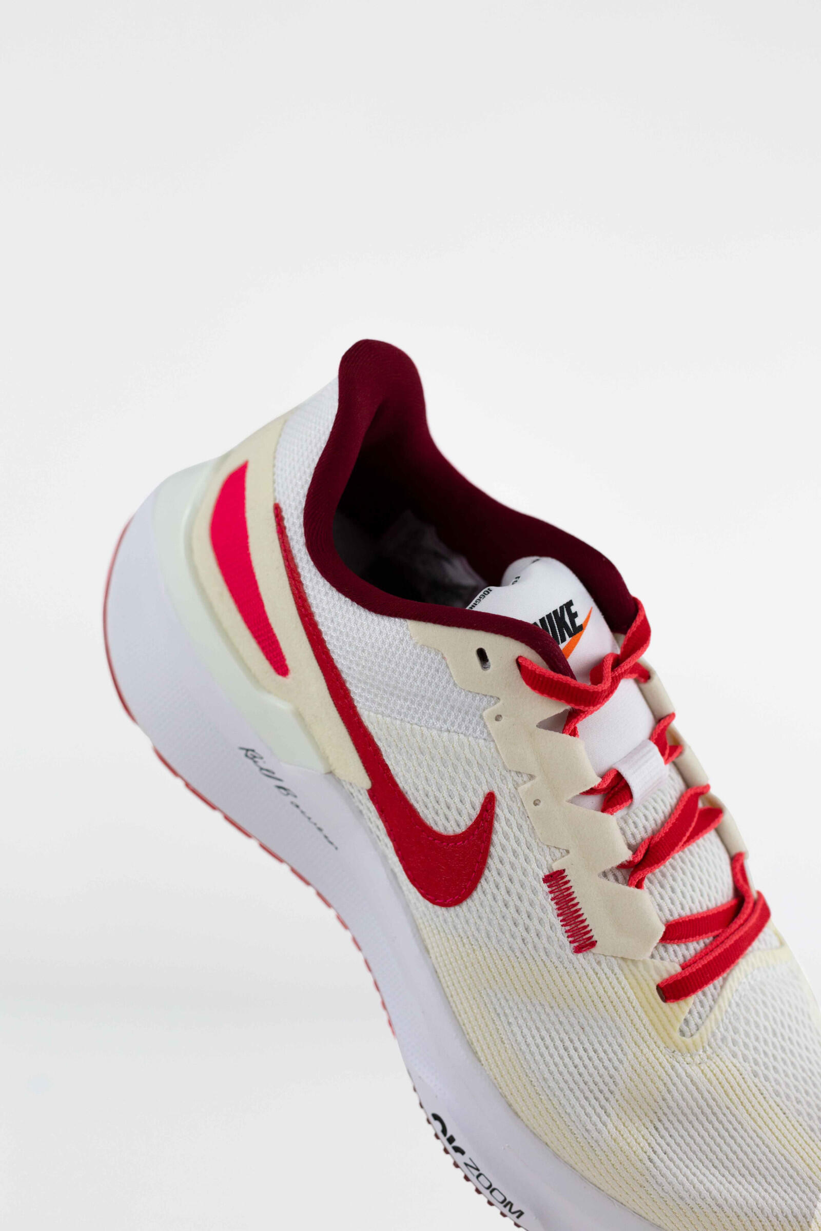 Nike Zapatillas De Running Air Zoom Structure 25 Premium Blanco/rojo 4/4