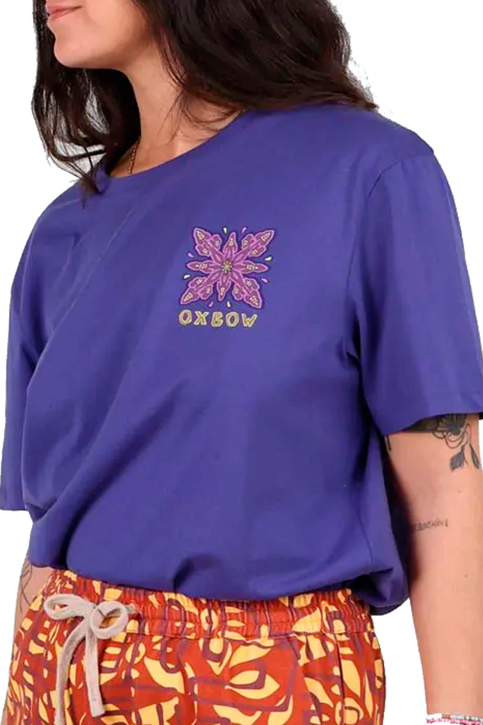 Oxbow Camiseta Teaumer Morado 3/4