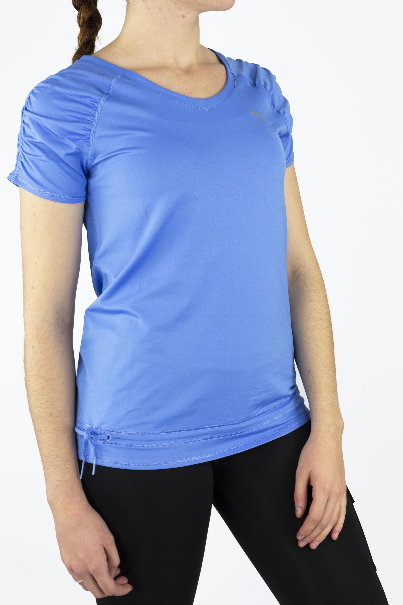 Puma Camiseta Deportiva De Manga Corta Wt Bubble Azul 2/4