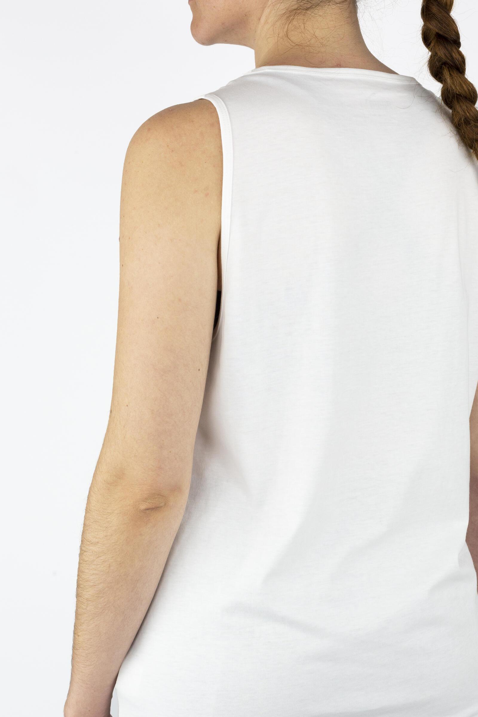 Puma Camiseta Sin Mangas Essentials Blanco 3/4