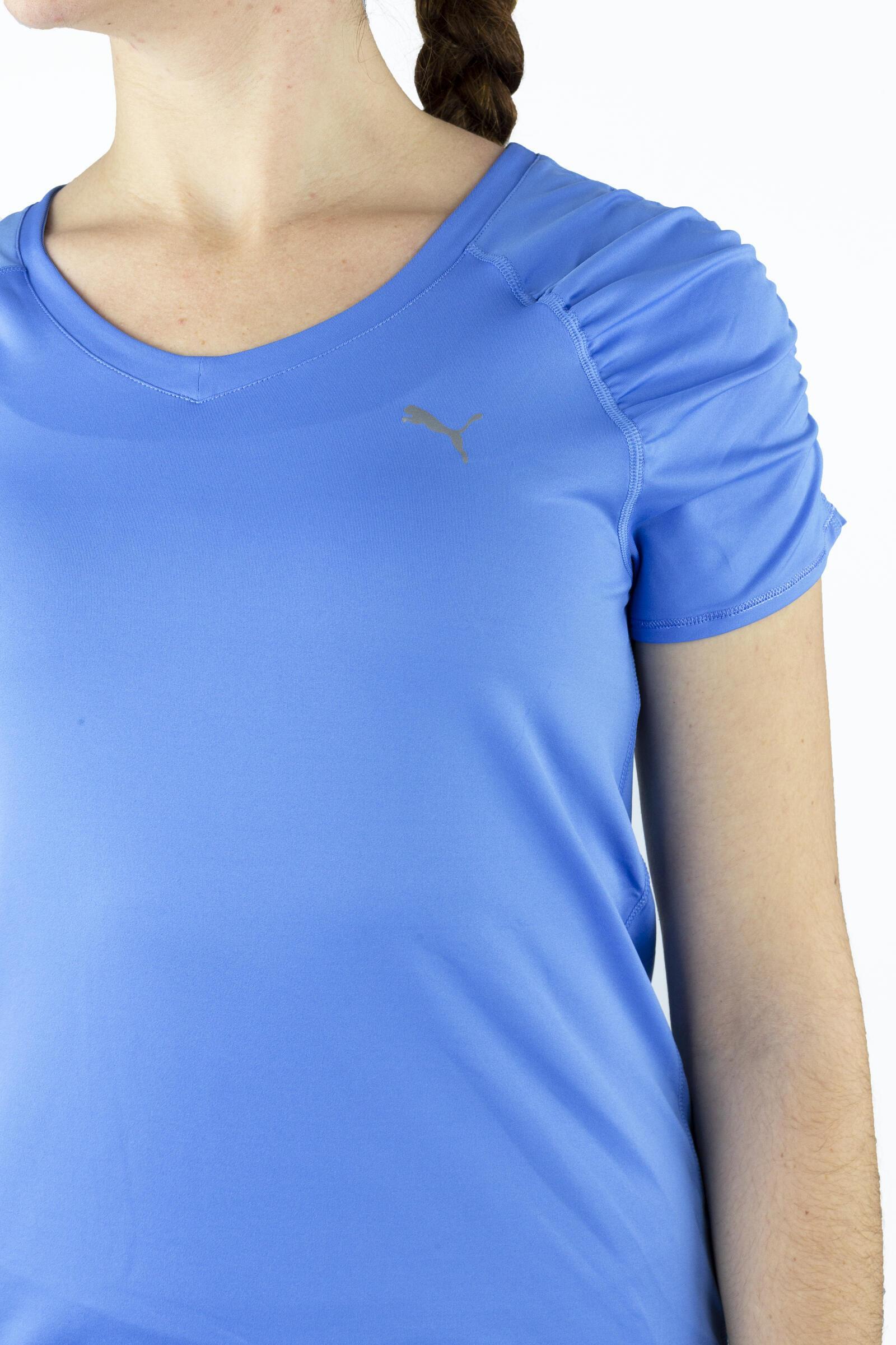 Puma Camiseta Deportiva De Manga Corta Wt Bubble Azul 4/4