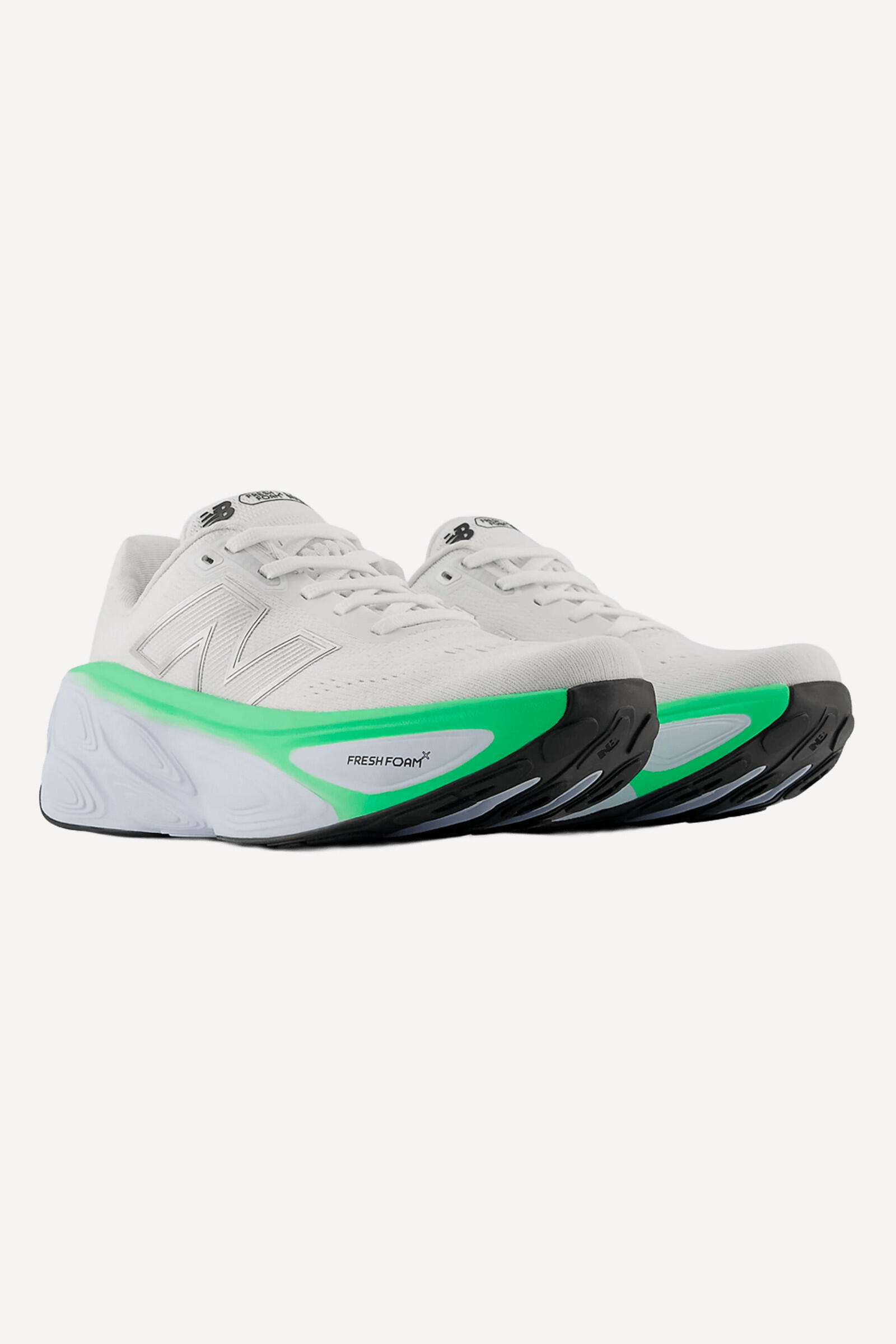 New Balance Fresh Foam X More V5 Zapatillas Blanco/verde 5/5