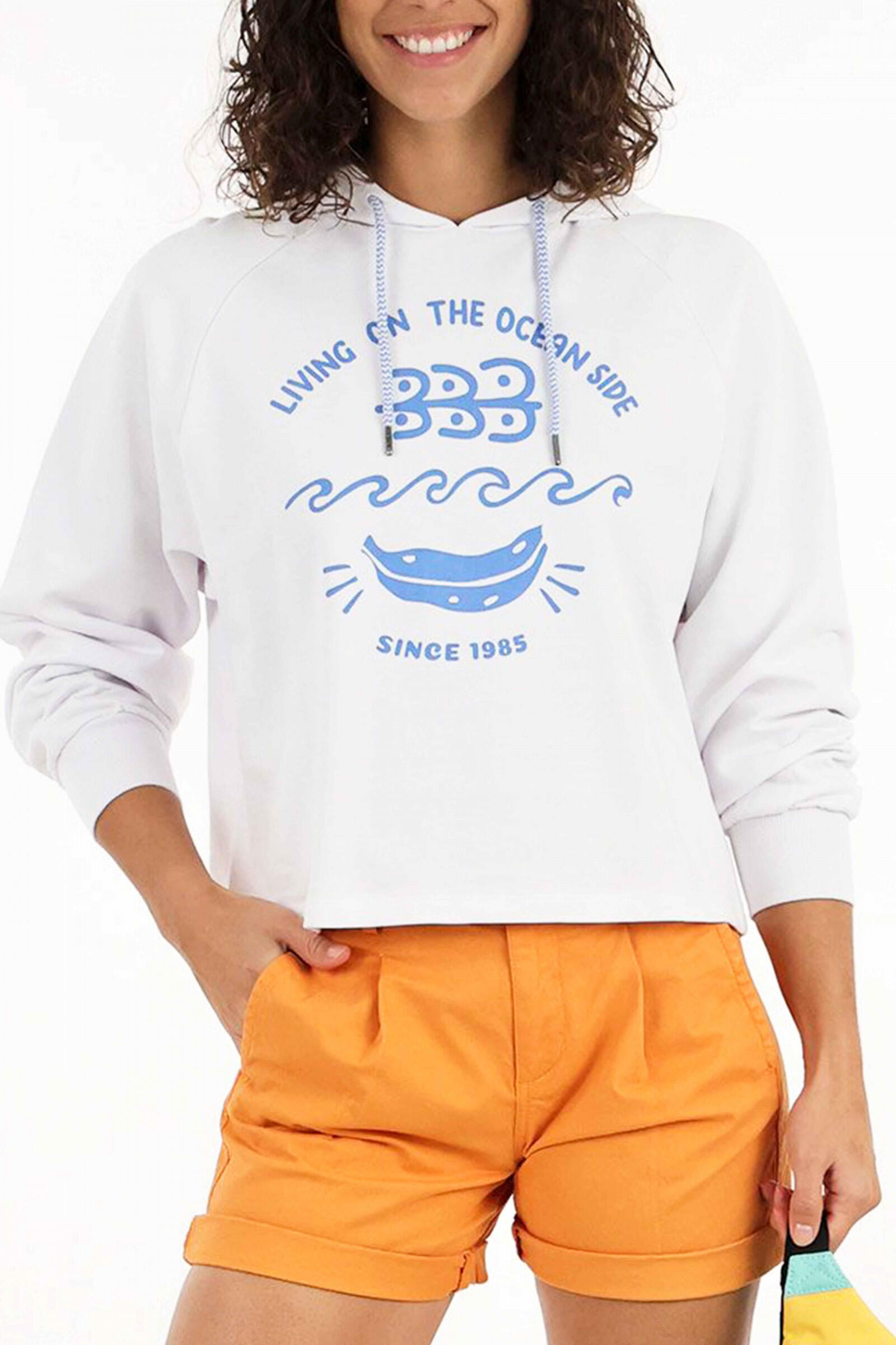 Oxbow Sudadera Sargas Blanco 2/4