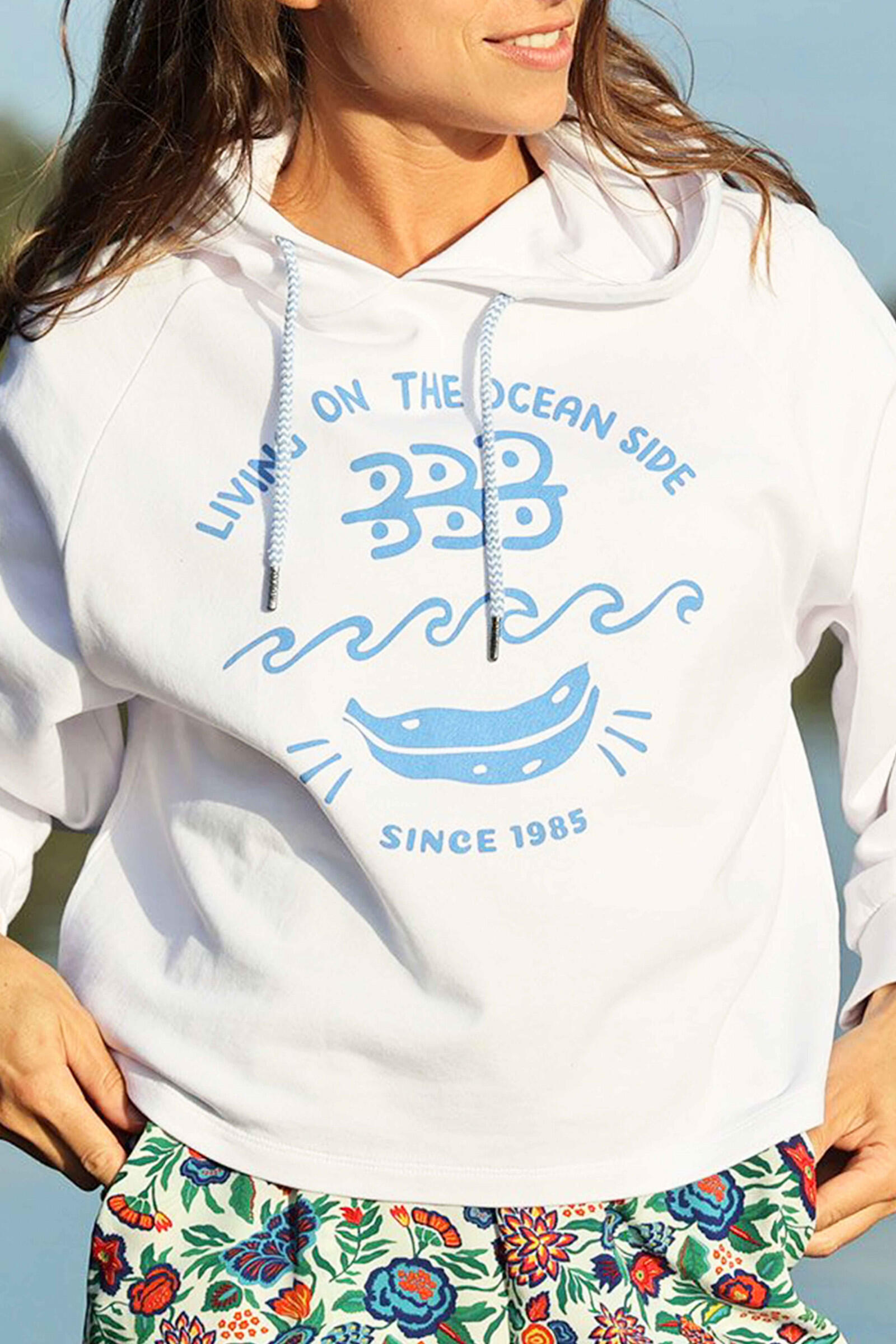 Oxbow Sudadera Sargas Blanco 4/4