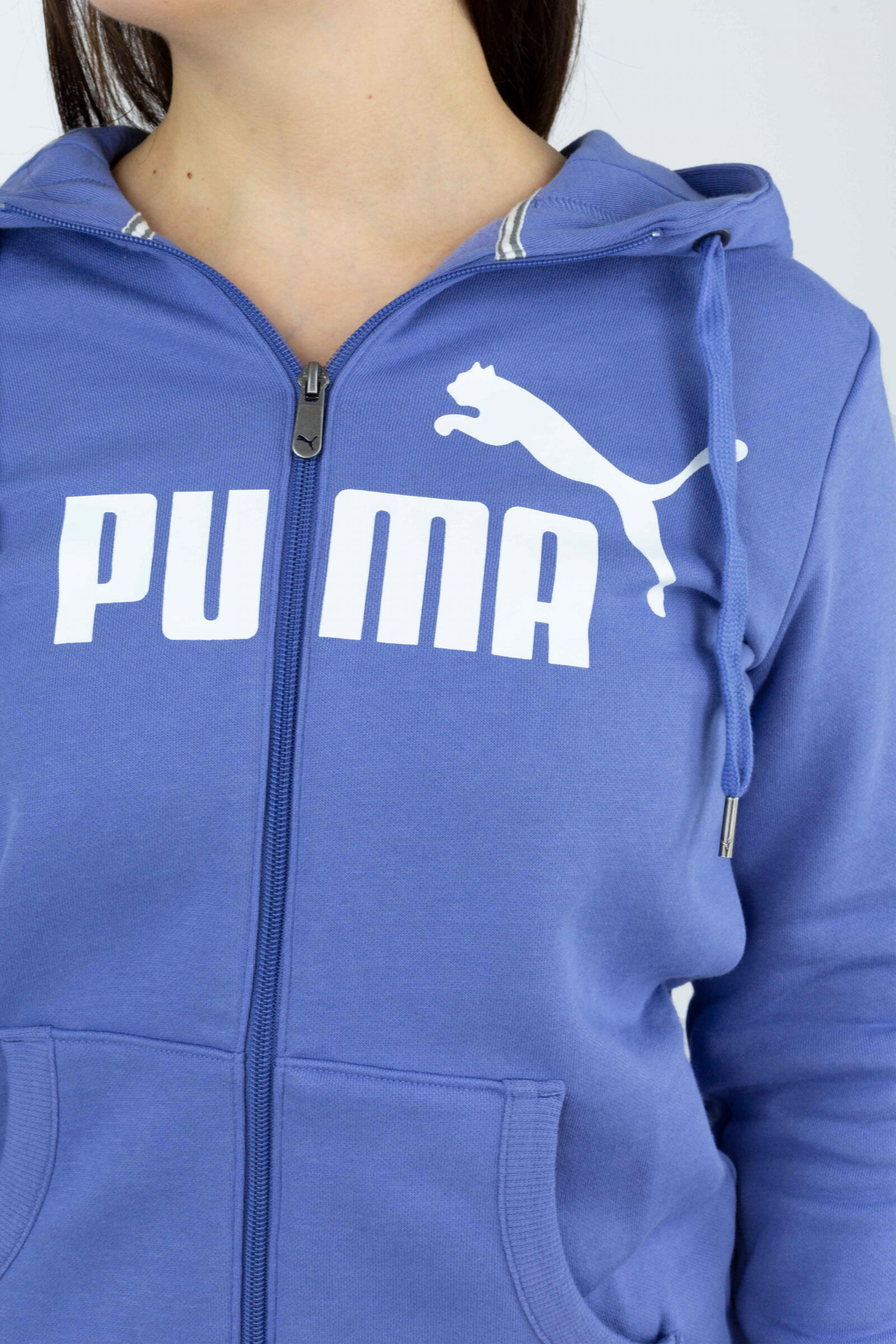 Puma Sudadera Essencial Logo Morado 4/4