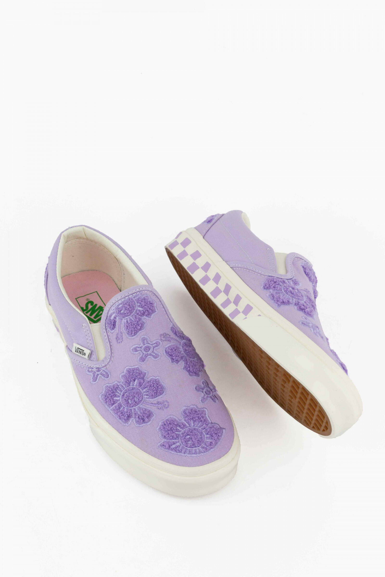 Vans Zapatillas Vans X Em On Holiday Classic Slip-on Morado 4/4