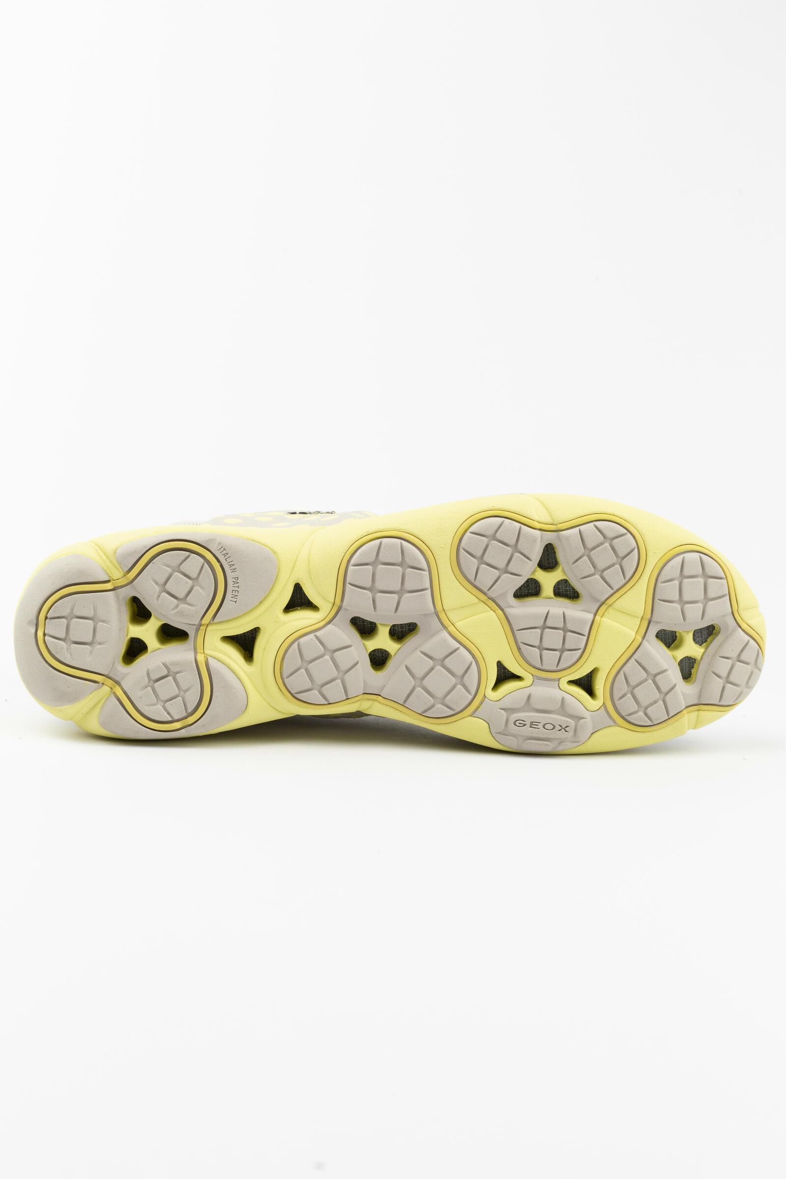 Geox Zapatillas Deportivas Nebula C Gris/amarillo 3/5