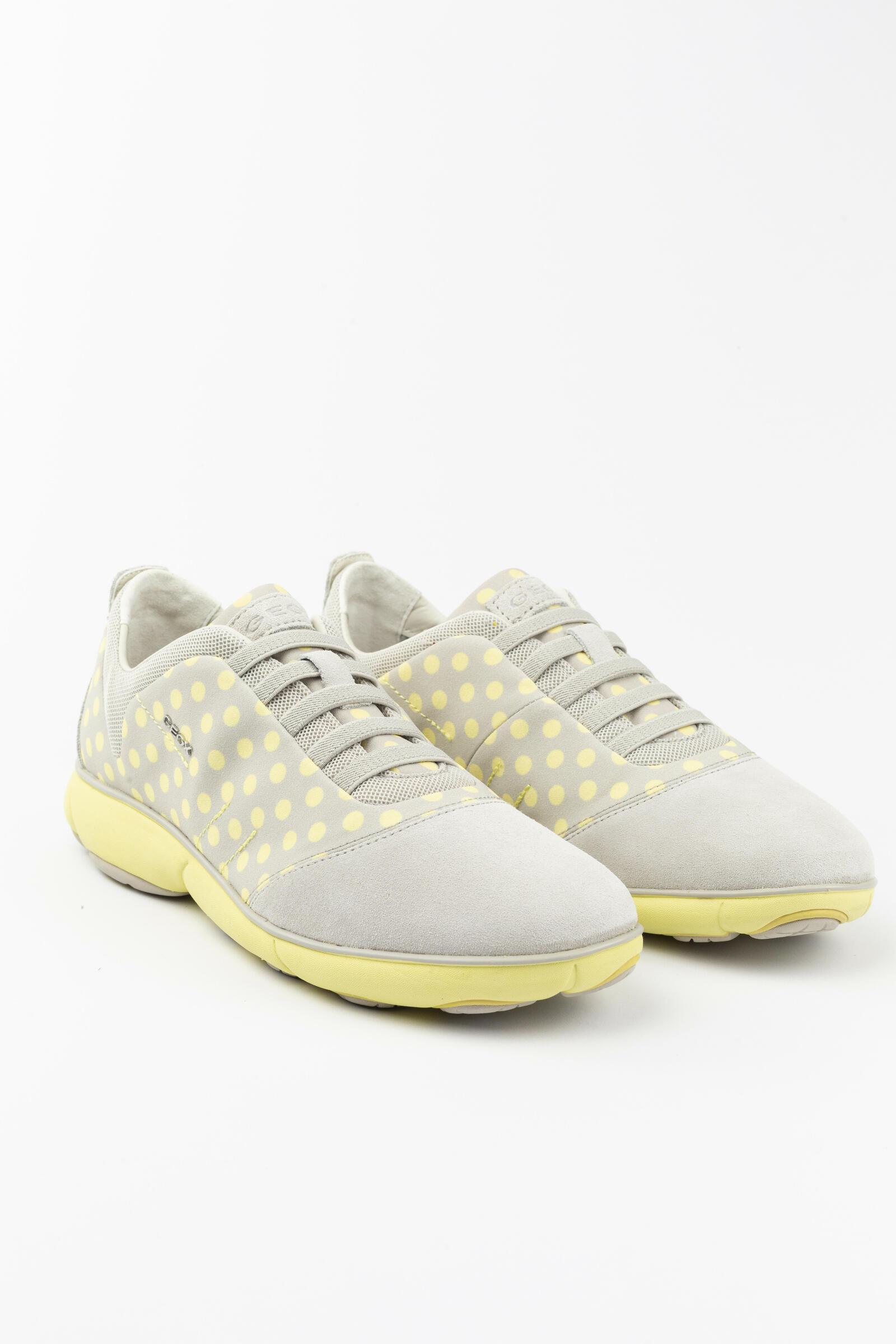 Geox Zapatillas Deportivas Nebula C Gris/amarillo 2/5