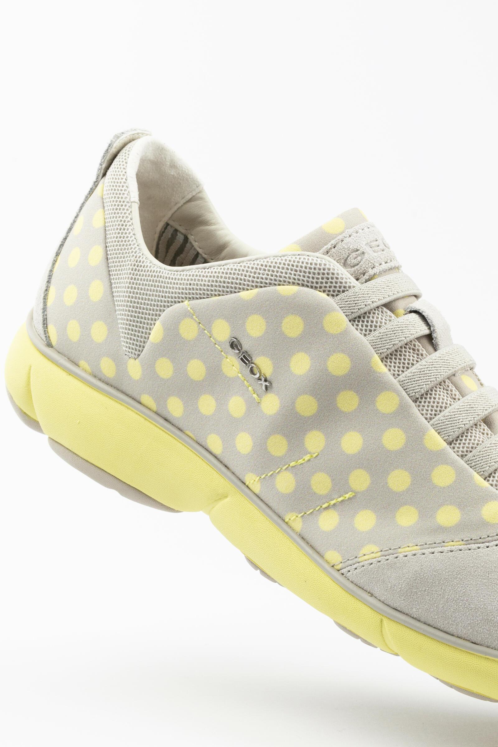 Geox Zapatillas Deportivas Nebula C Gris/amarillo 5/5