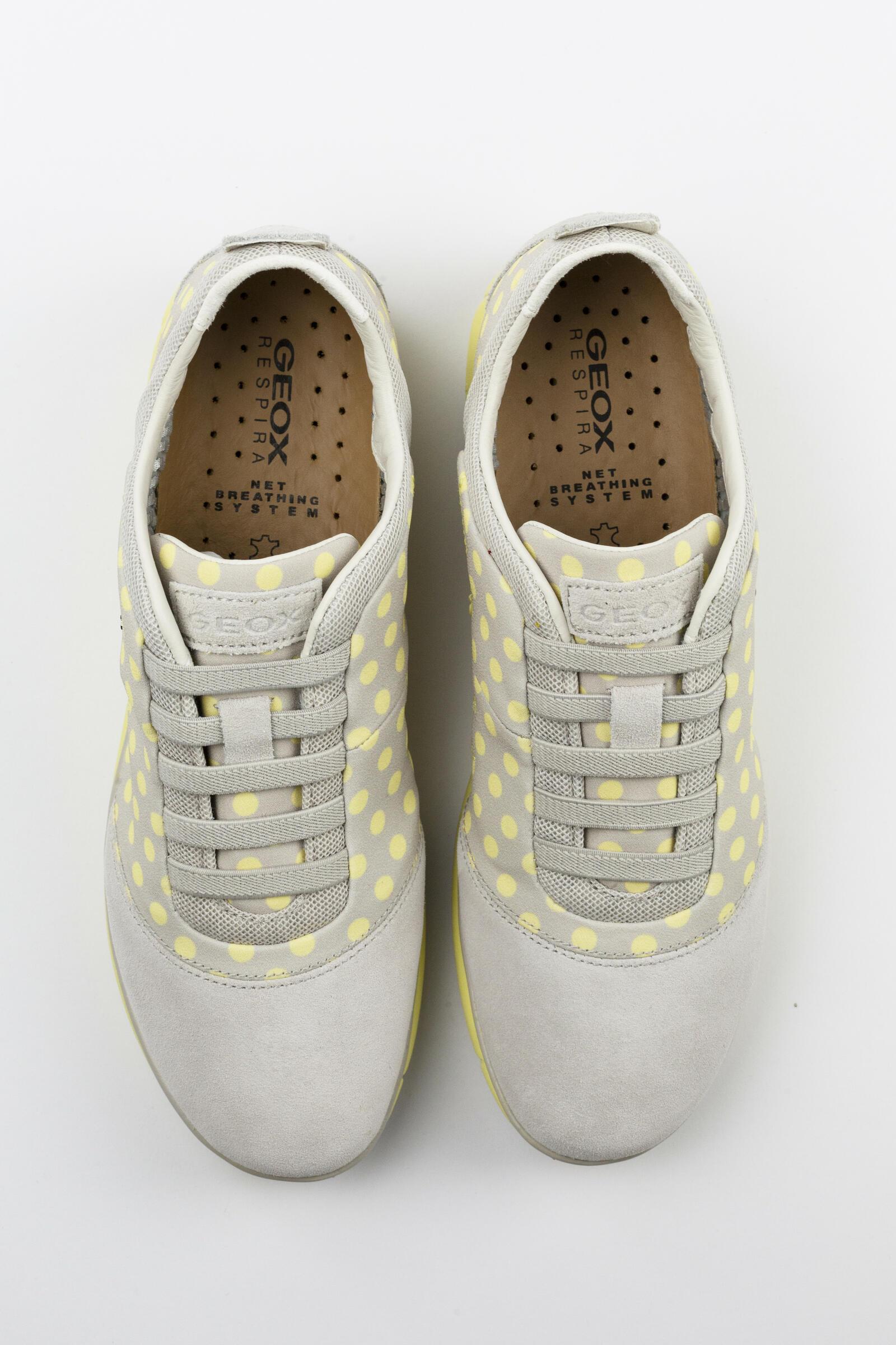 Geox Zapatillas Deportivas Nebula C Gris/amarillo 4/5