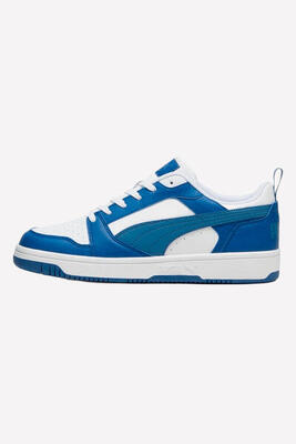 Zapatillas Rebound V6 Low PUMA White Black Ice Coffee Beige