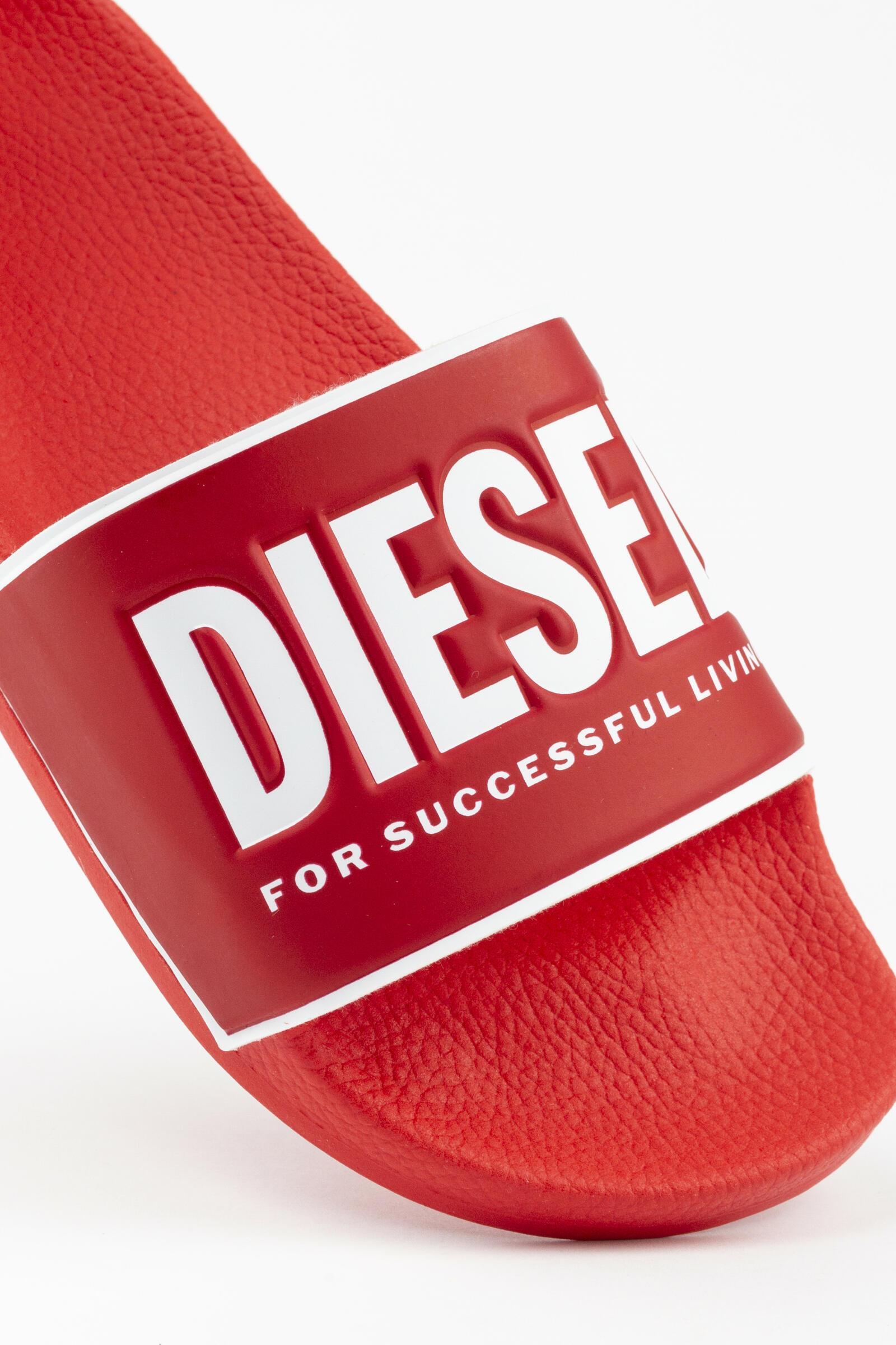 Diesel Chanclas Sa-valla Rojo 4/4