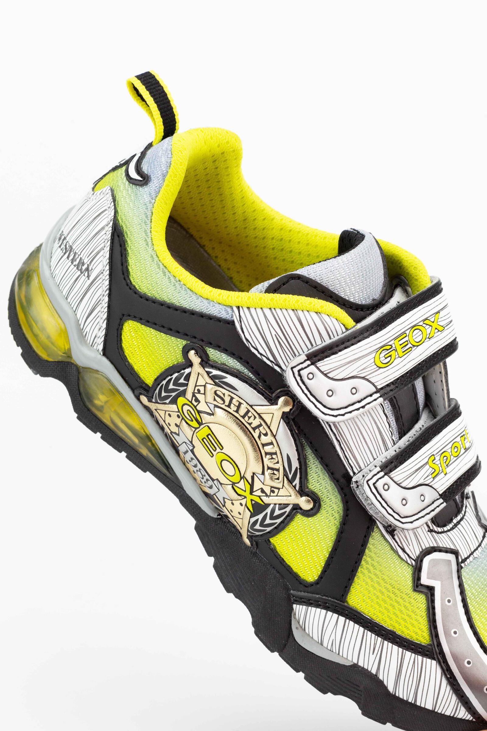 Geox Zapatillas Deportivas Eclipse Blanco/amarillo 5/5