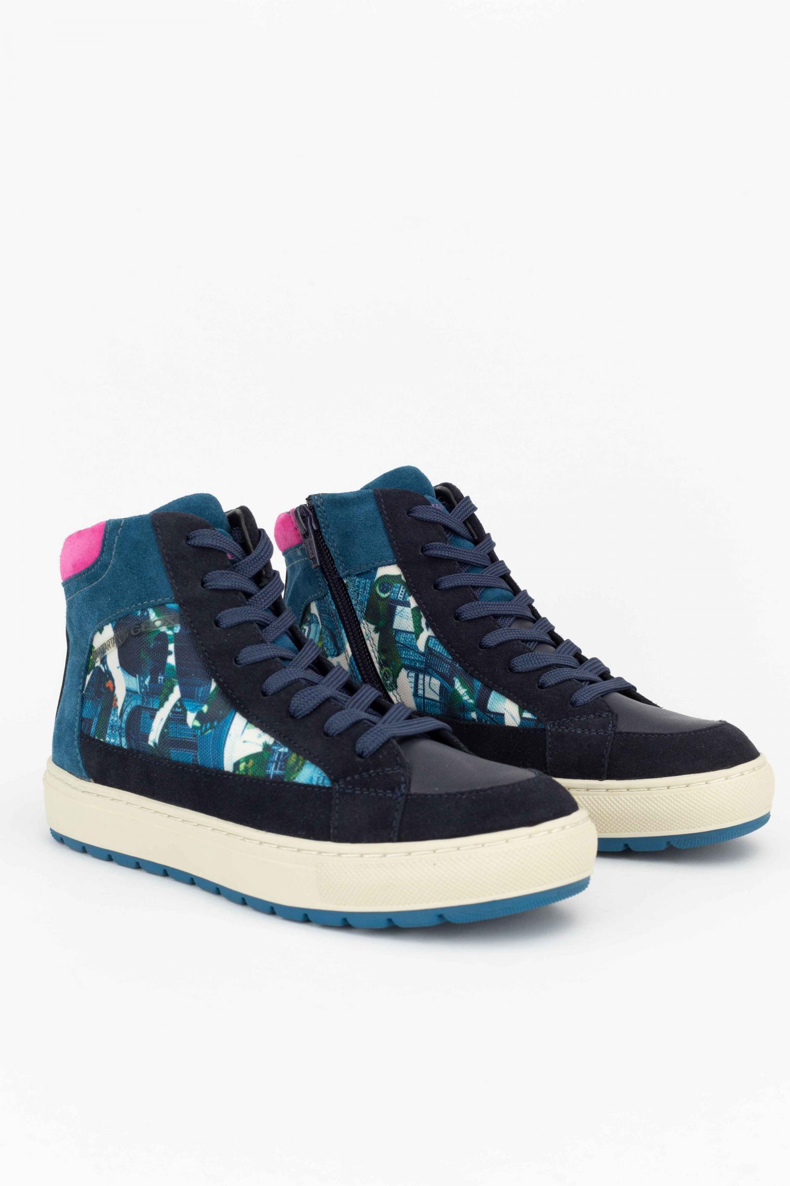 Geox Zapatillas Deportivas D Breeda L Azul 3/4