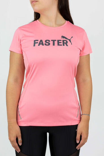 Puma Camiseta Estampada Rosa