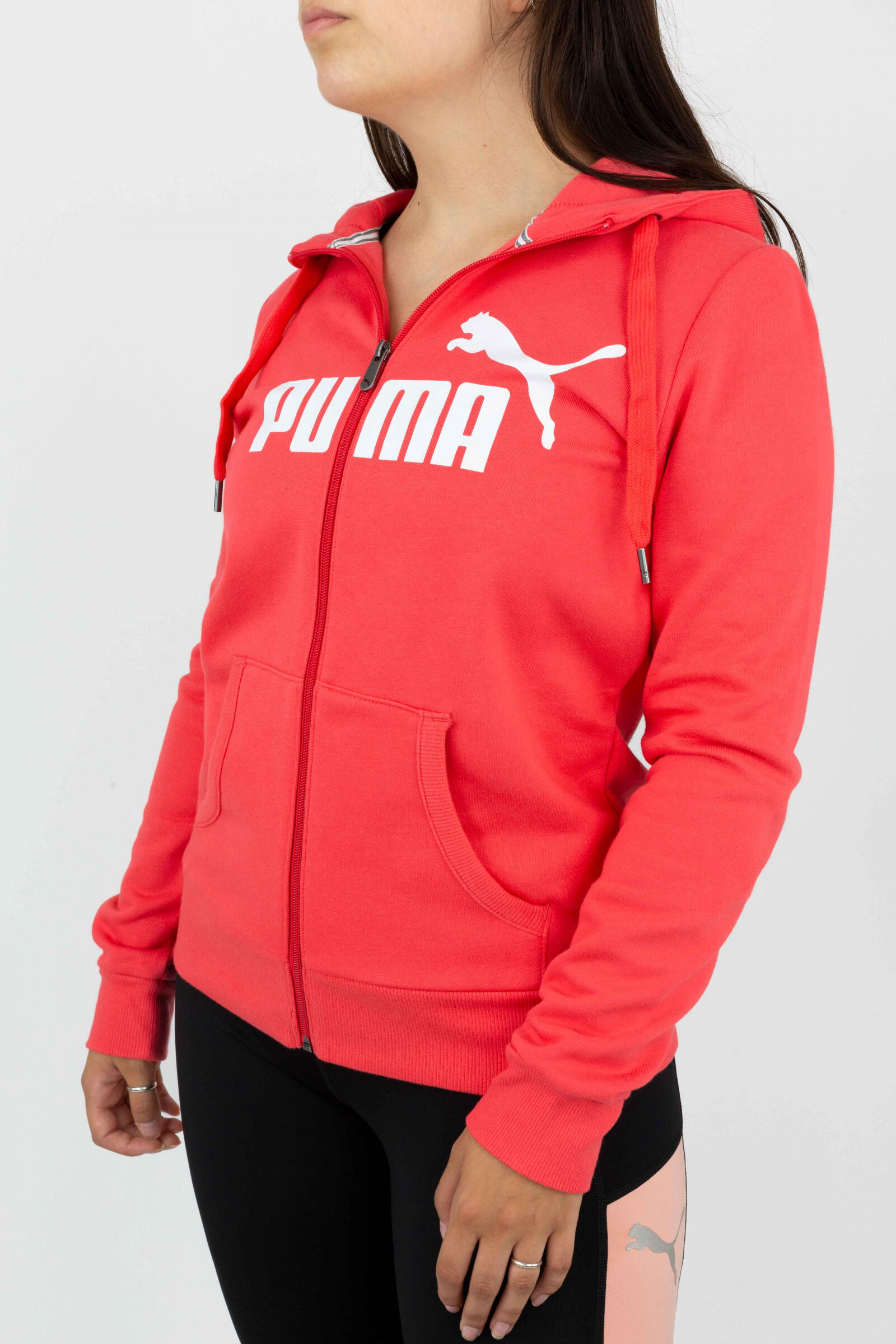 Puma Sudadera Essencial Logo Rojo 2/4