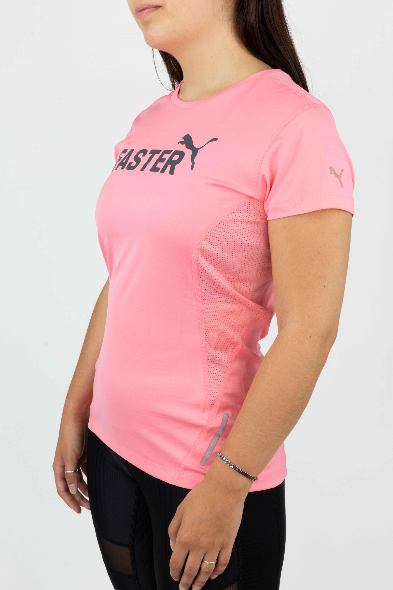 Puma Camiseta Estampada Rosa 2/4