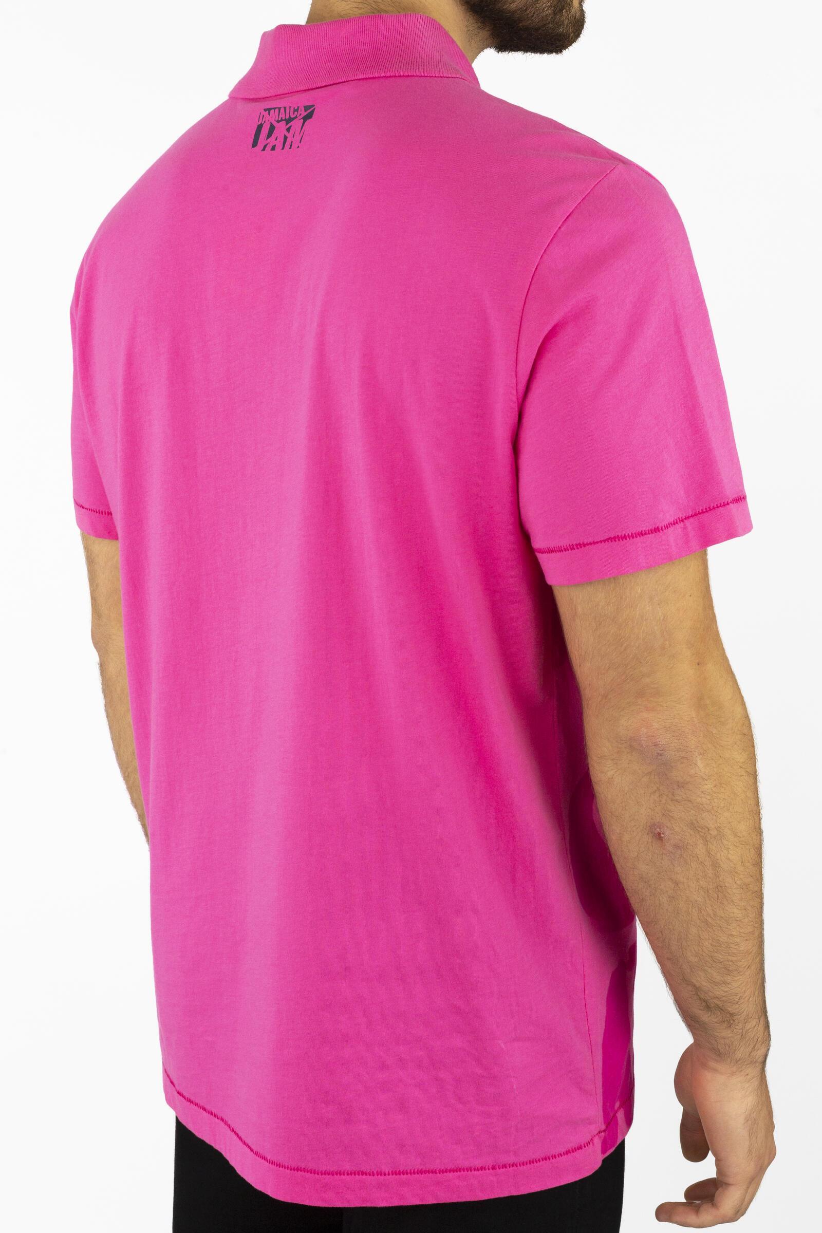 Puma Polo De Manga Corta Rosa 3/4