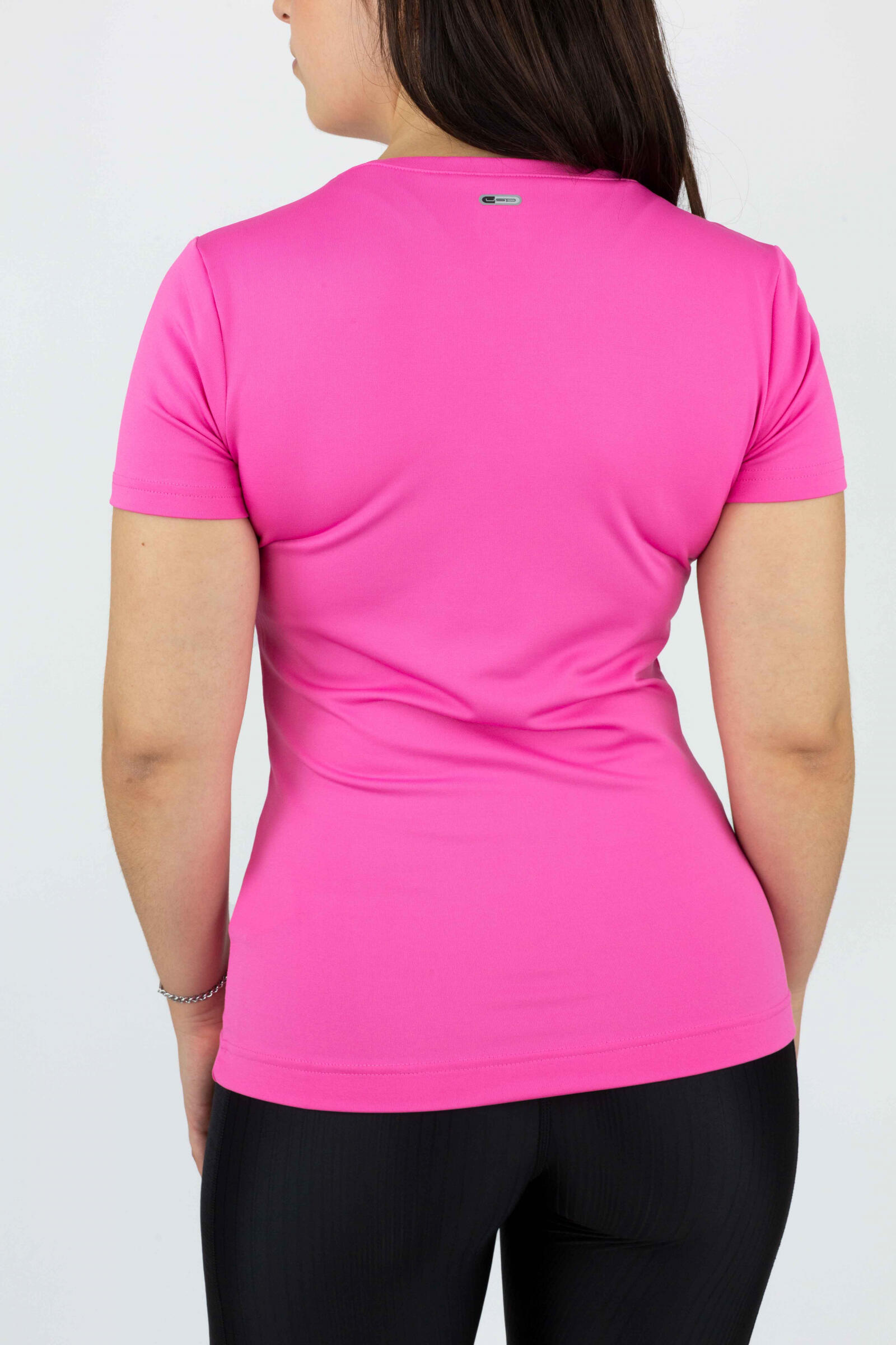 Puma Camiseta Essential V De Manga Corta Rosa 3/4
