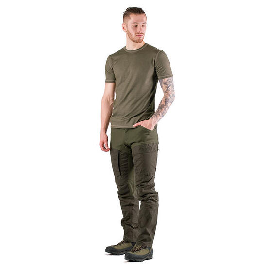 Pantalon de chasse pour homme Tagart 4Track vert en matériau résistant
