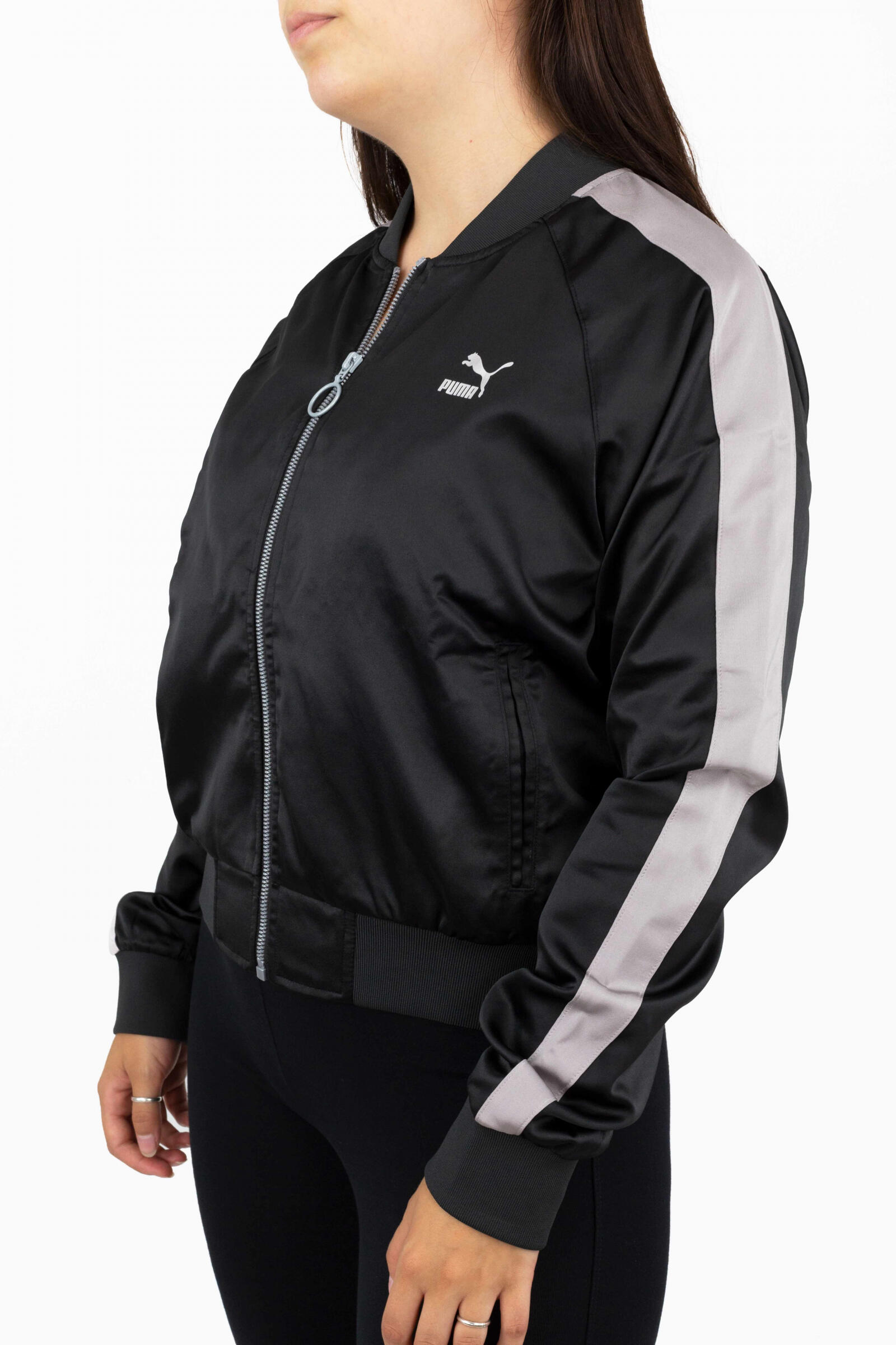 Puma Chaqueta En Pointe Satin T7 Negro 2/4