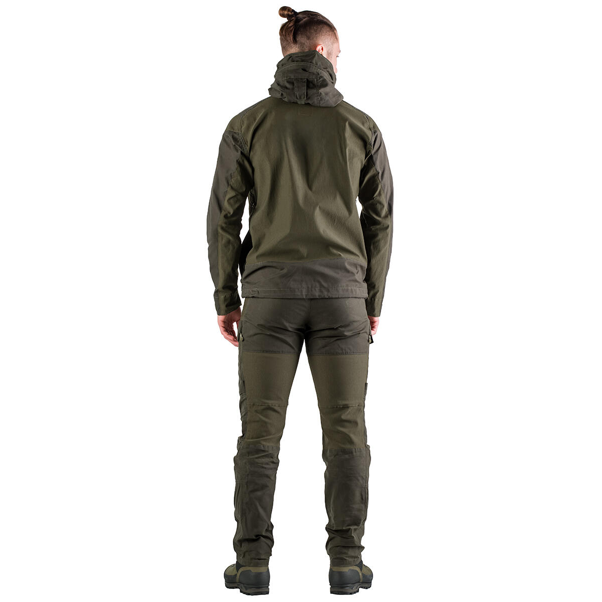 Pantalon de chasse pour homme Tagart 4Track vert en matériau résistant 5/5