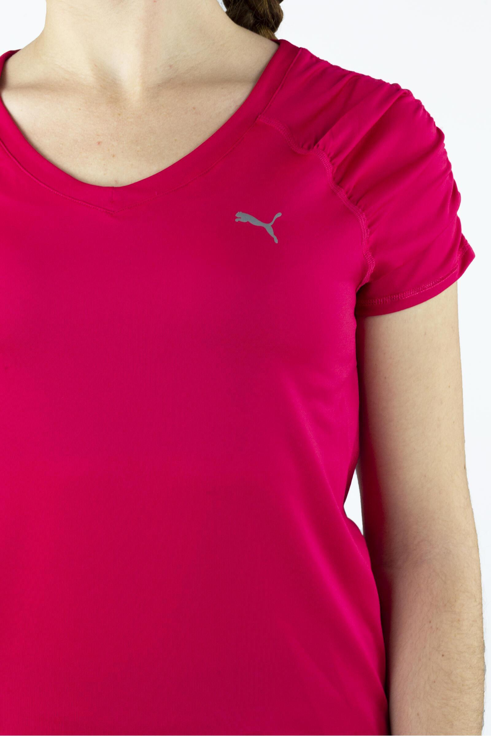 Puma Camiseta Deportiva De Manga Corta Wt Bubble Rosa 4/4