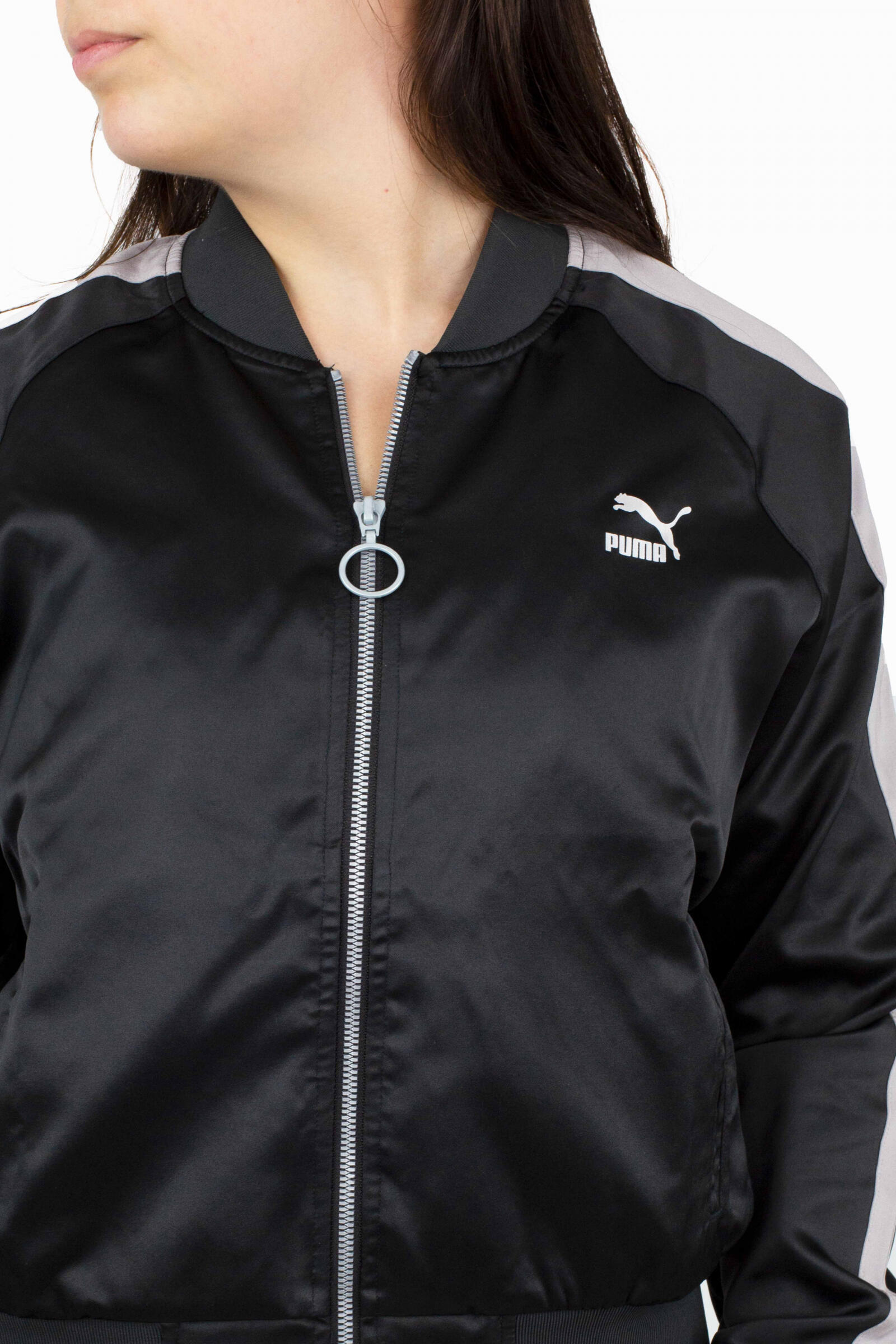 Puma Chaqueta En Pointe Satin T7 Negro 4/4