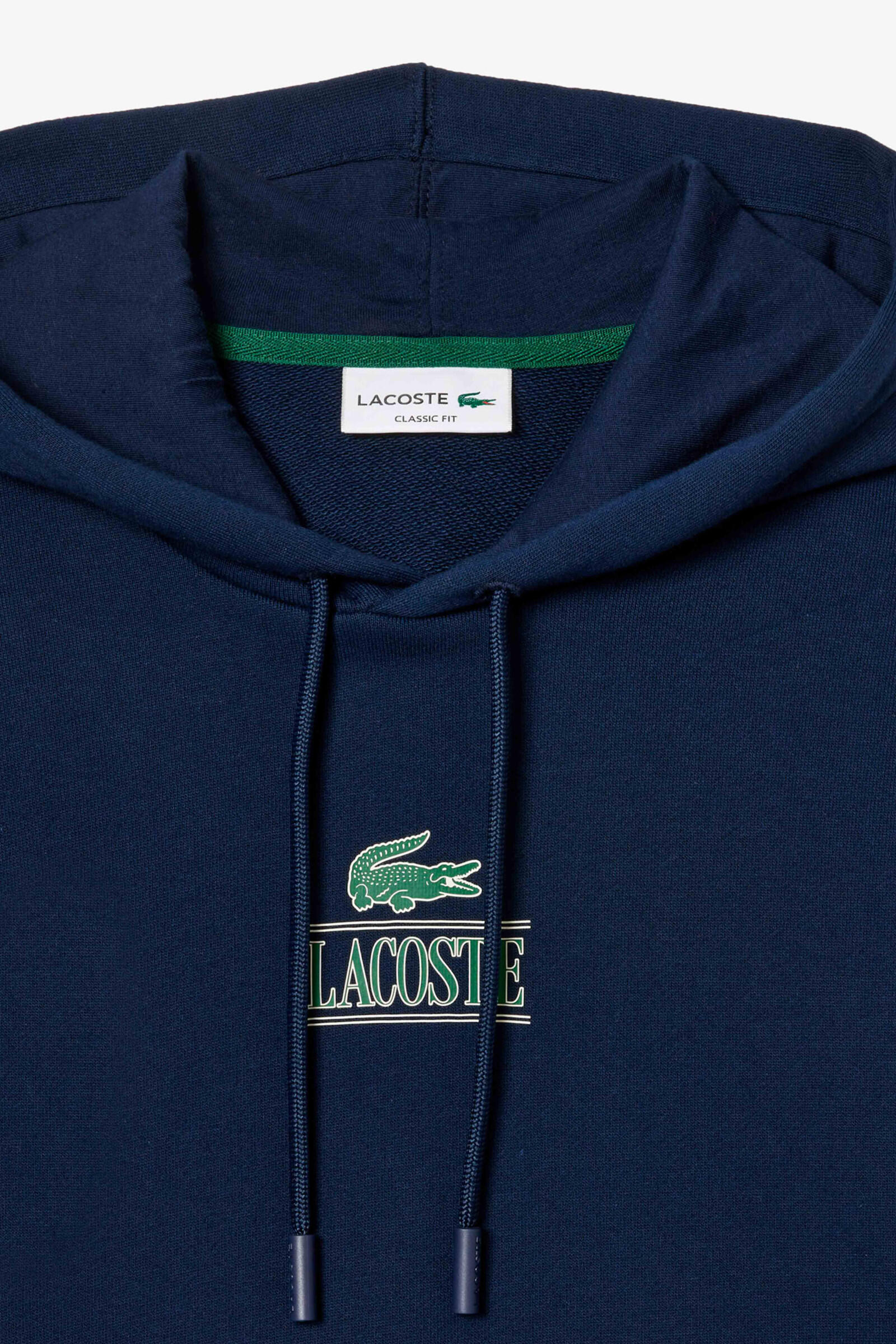 Lacoste Sudadera Jogger Con Capucha Azul Marino 2/5